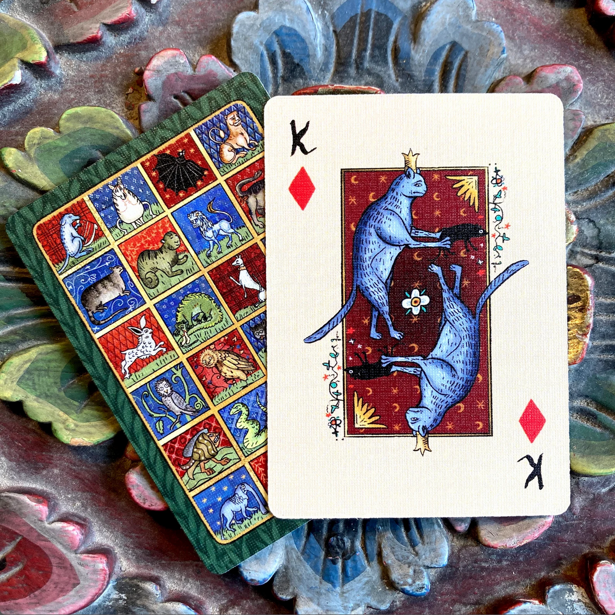 You & A Friend "Medieval Animals" Playing Cards Bundle