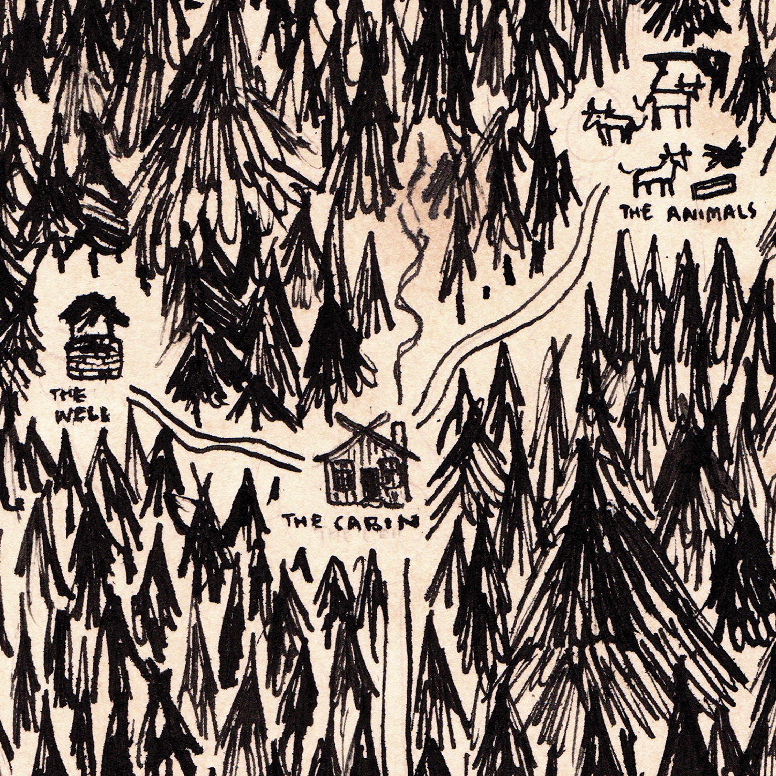 "Map of the Woods" Print