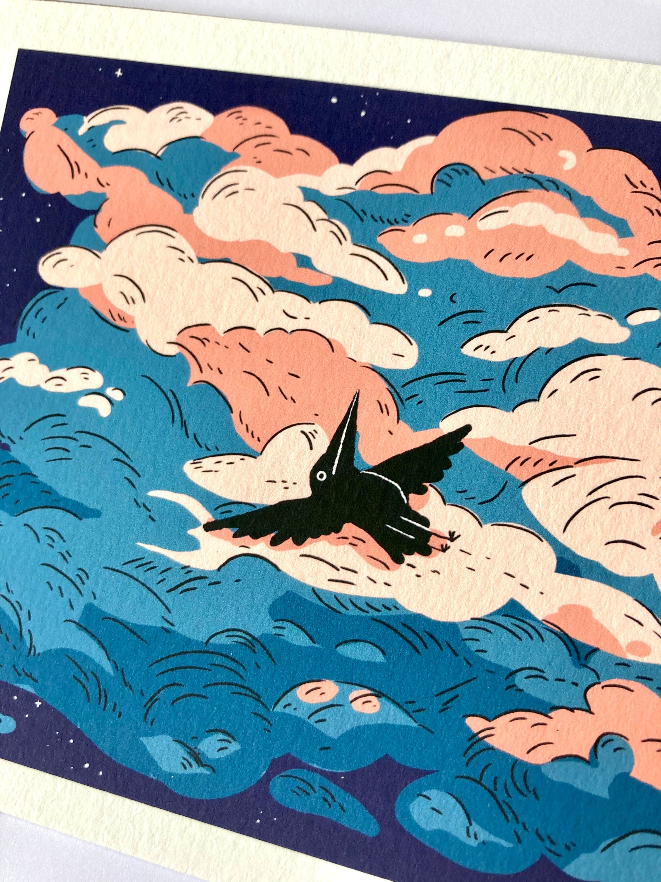 "Clouds" Print