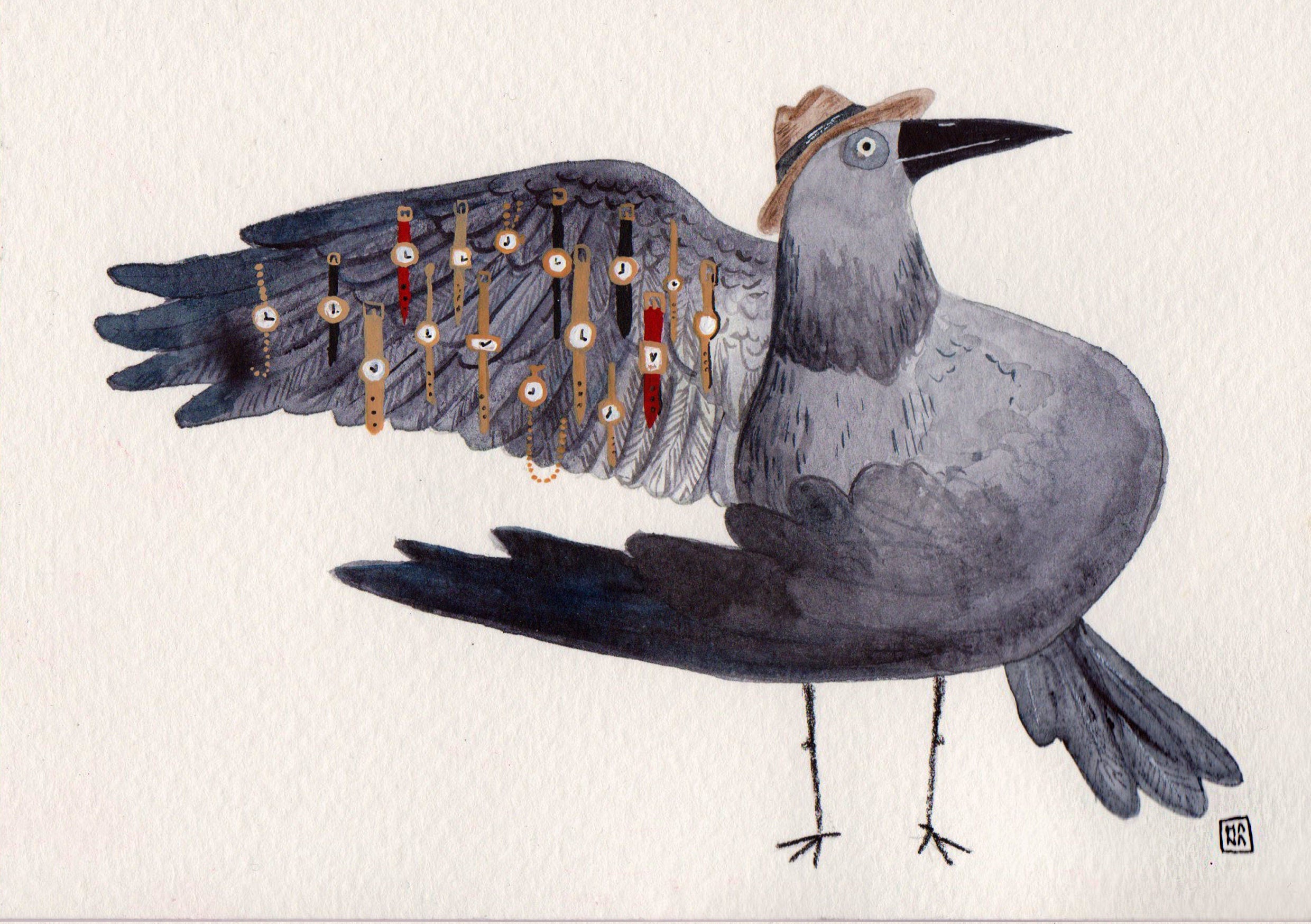 "Watch Seller" Print