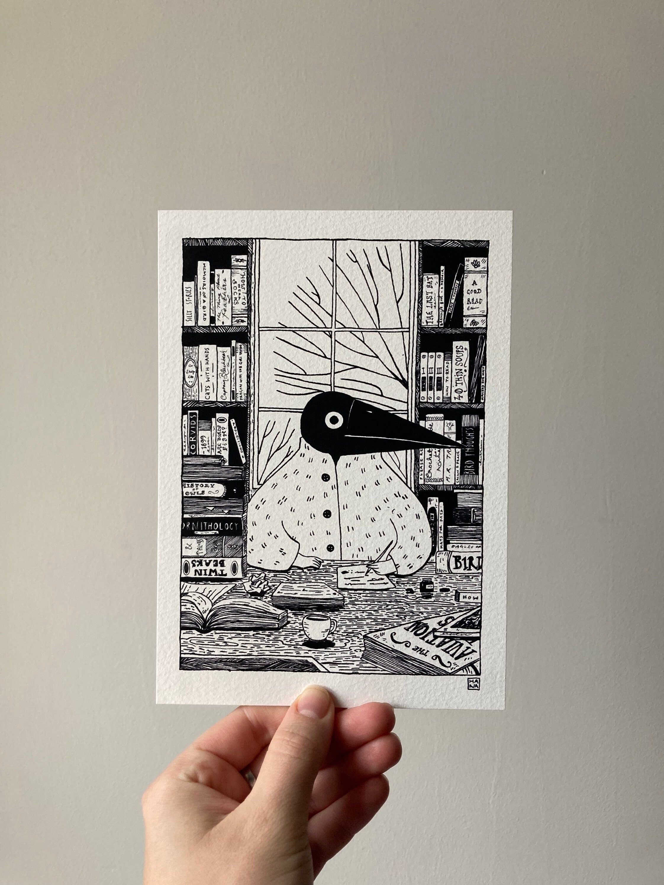 "The Library" Print