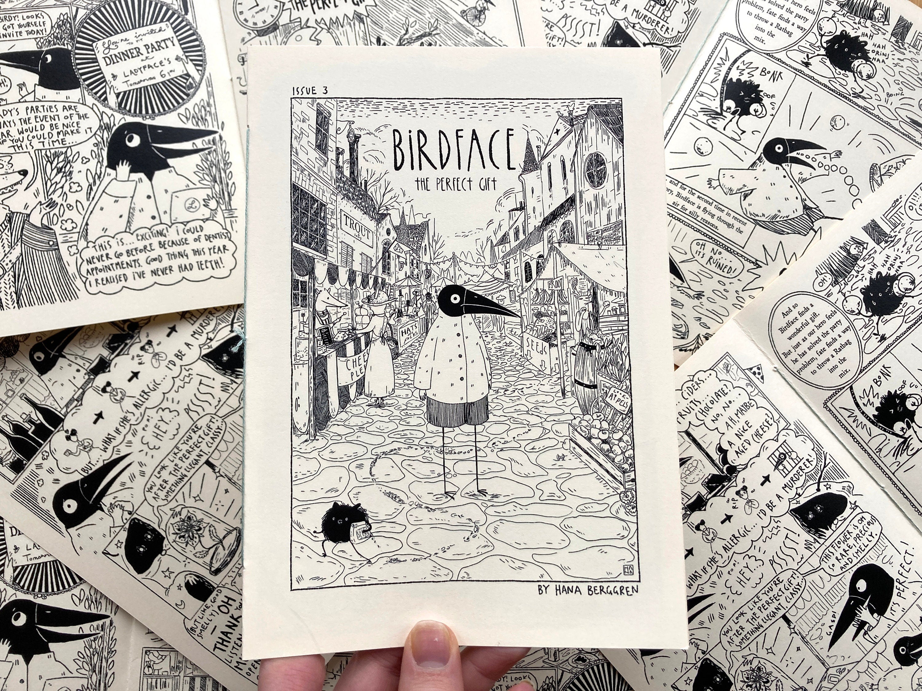 Birdface Zine Bundle: Issues 1-5 + Print