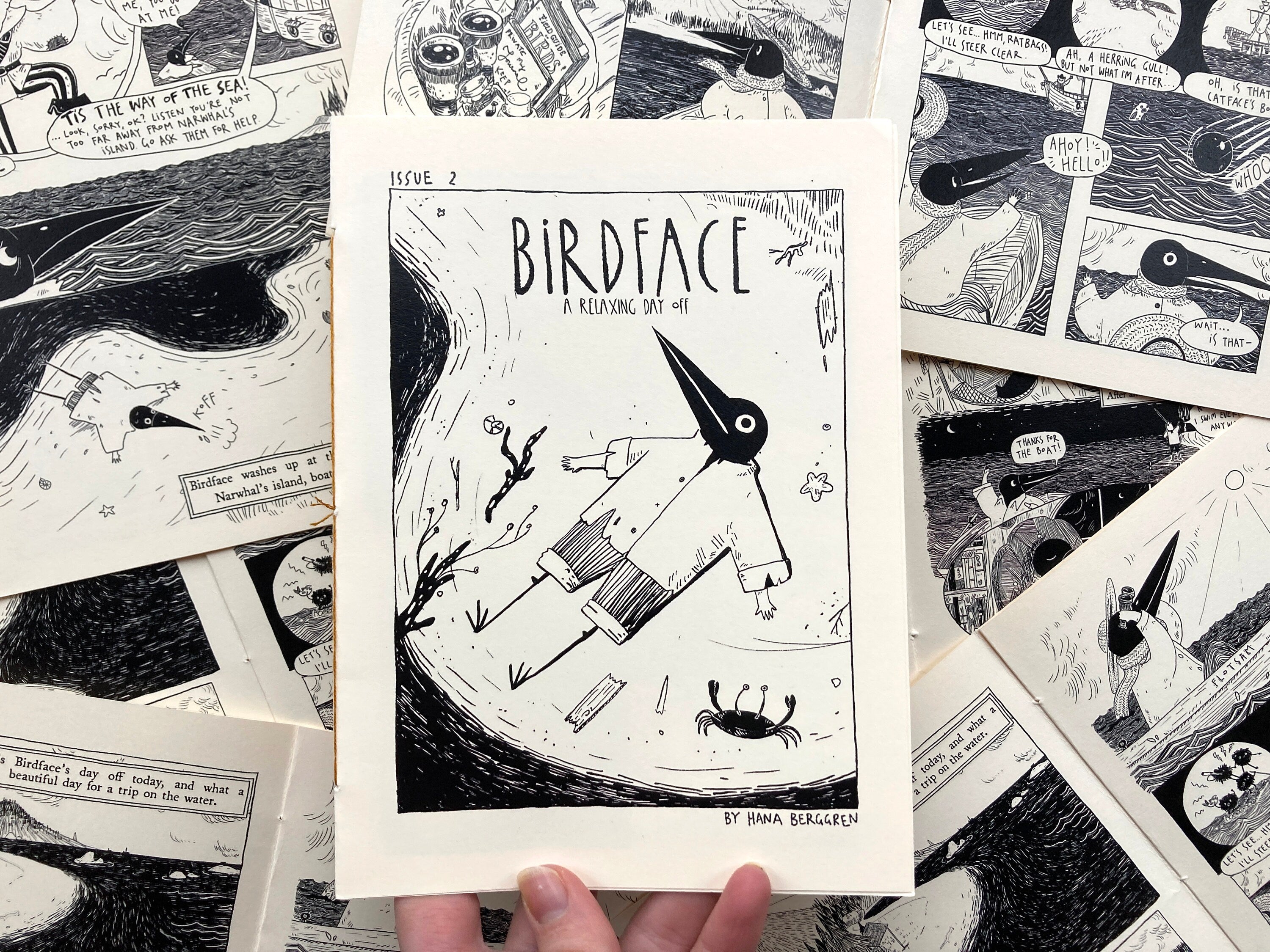 Birdface Zine Bundle: Issues 1-5 + Print