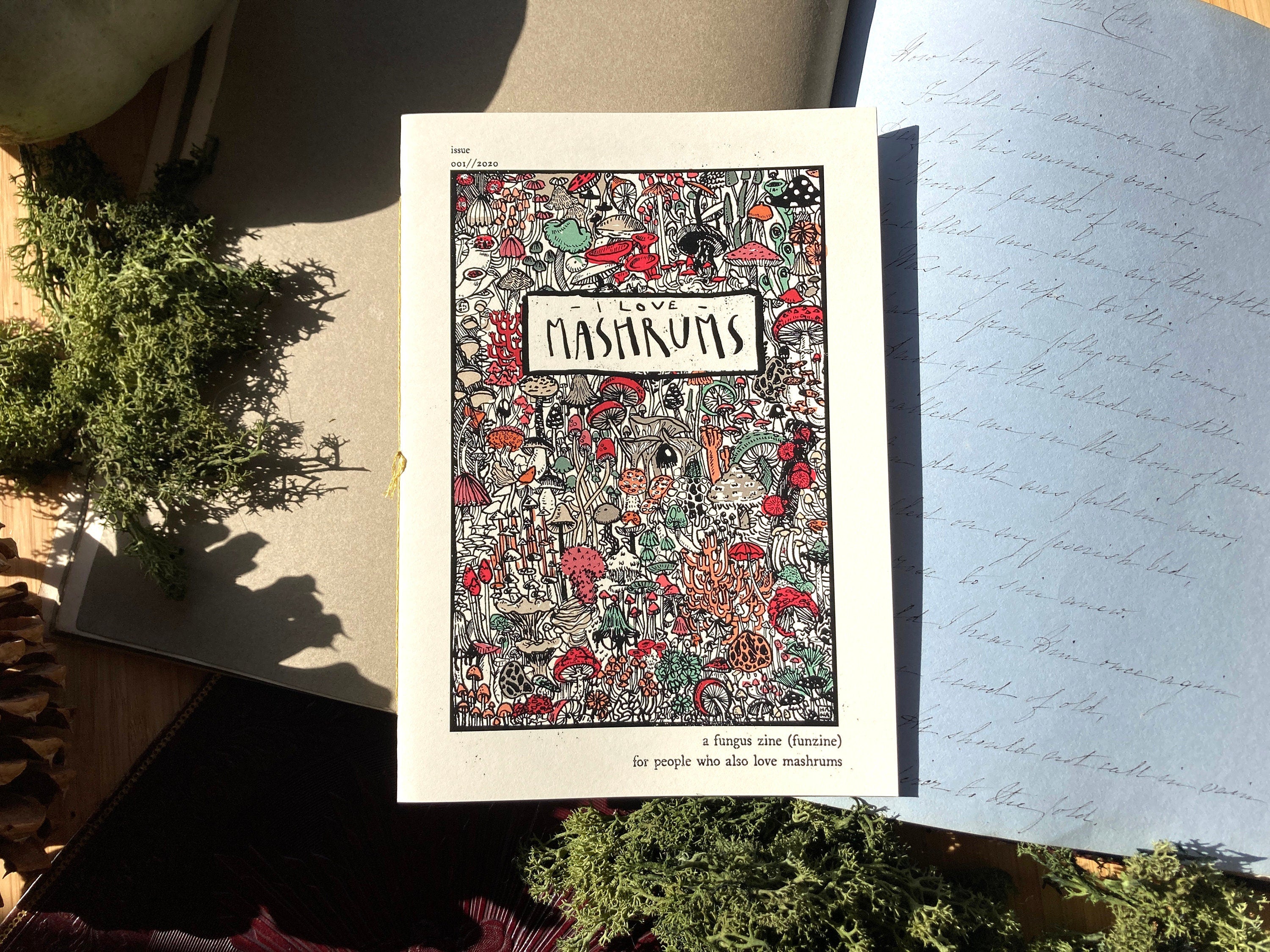 "I LOVE MASHRUMS" Zine