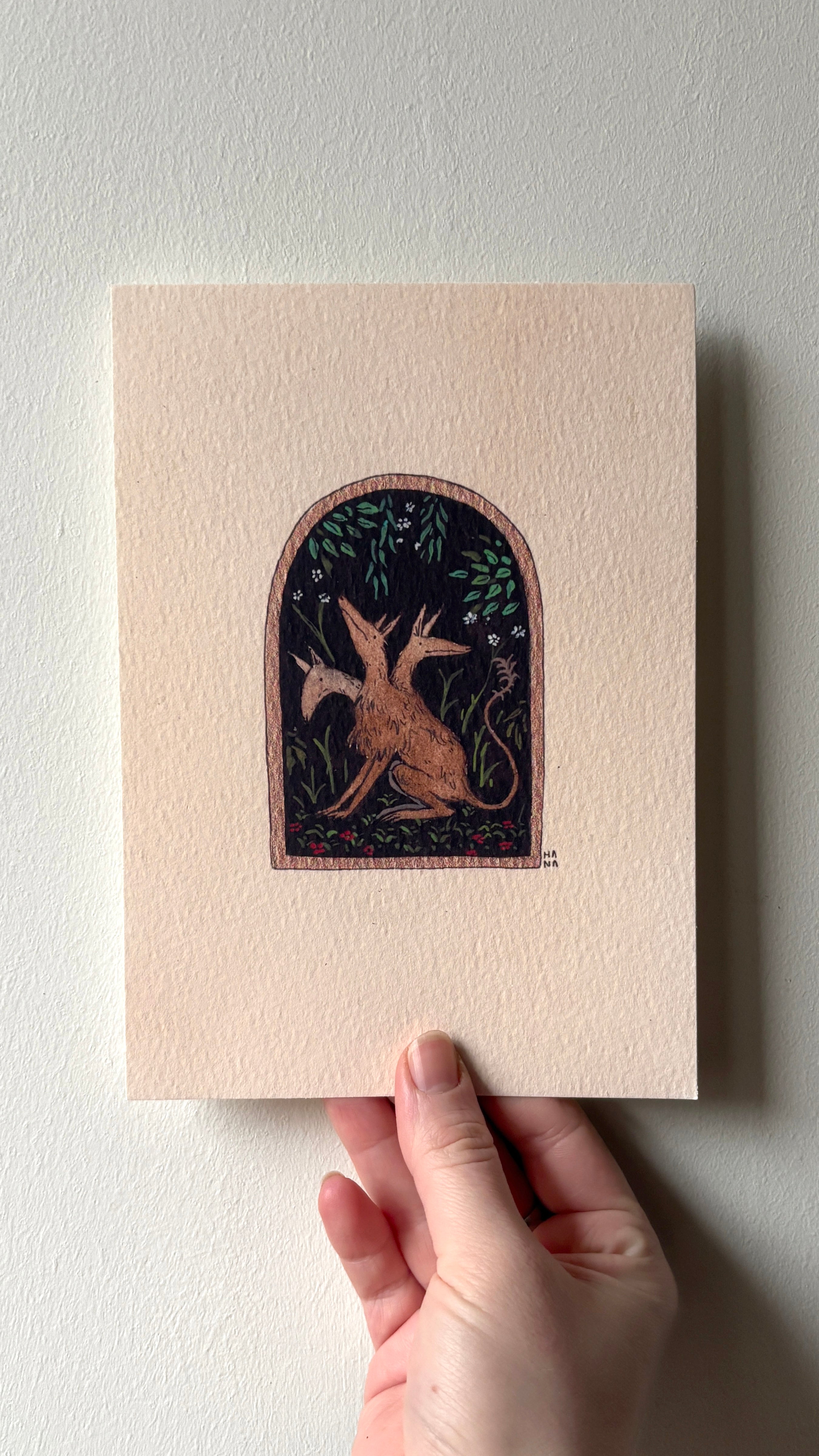 'Three-Headed Dog' Print