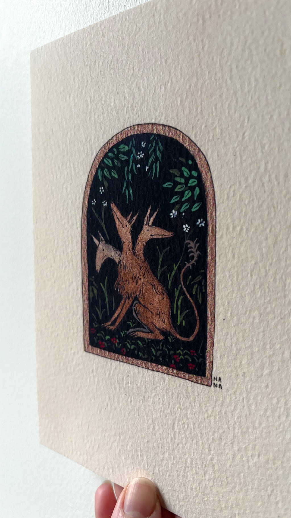 'Three-Headed Dog' Print