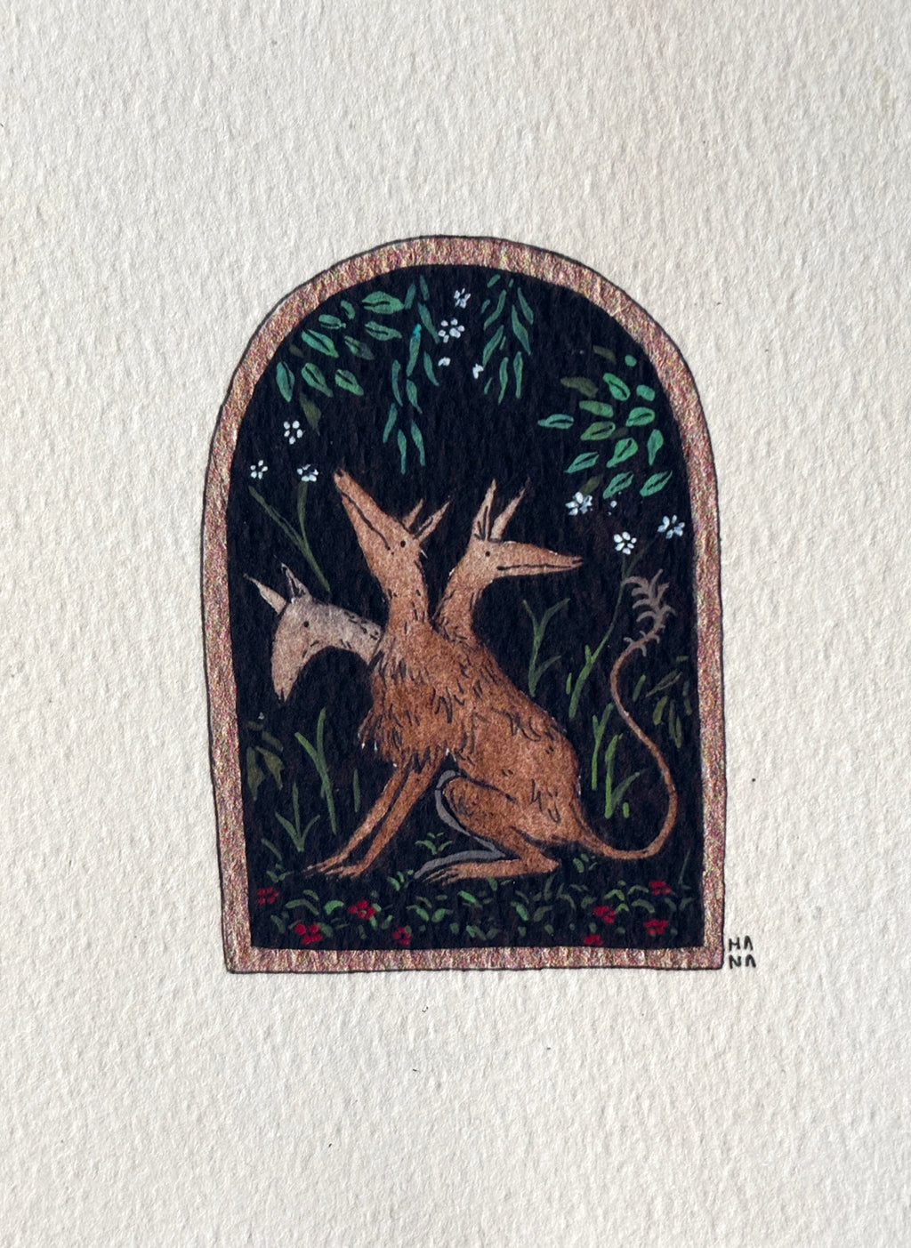 'Three-Headed Dog' Print