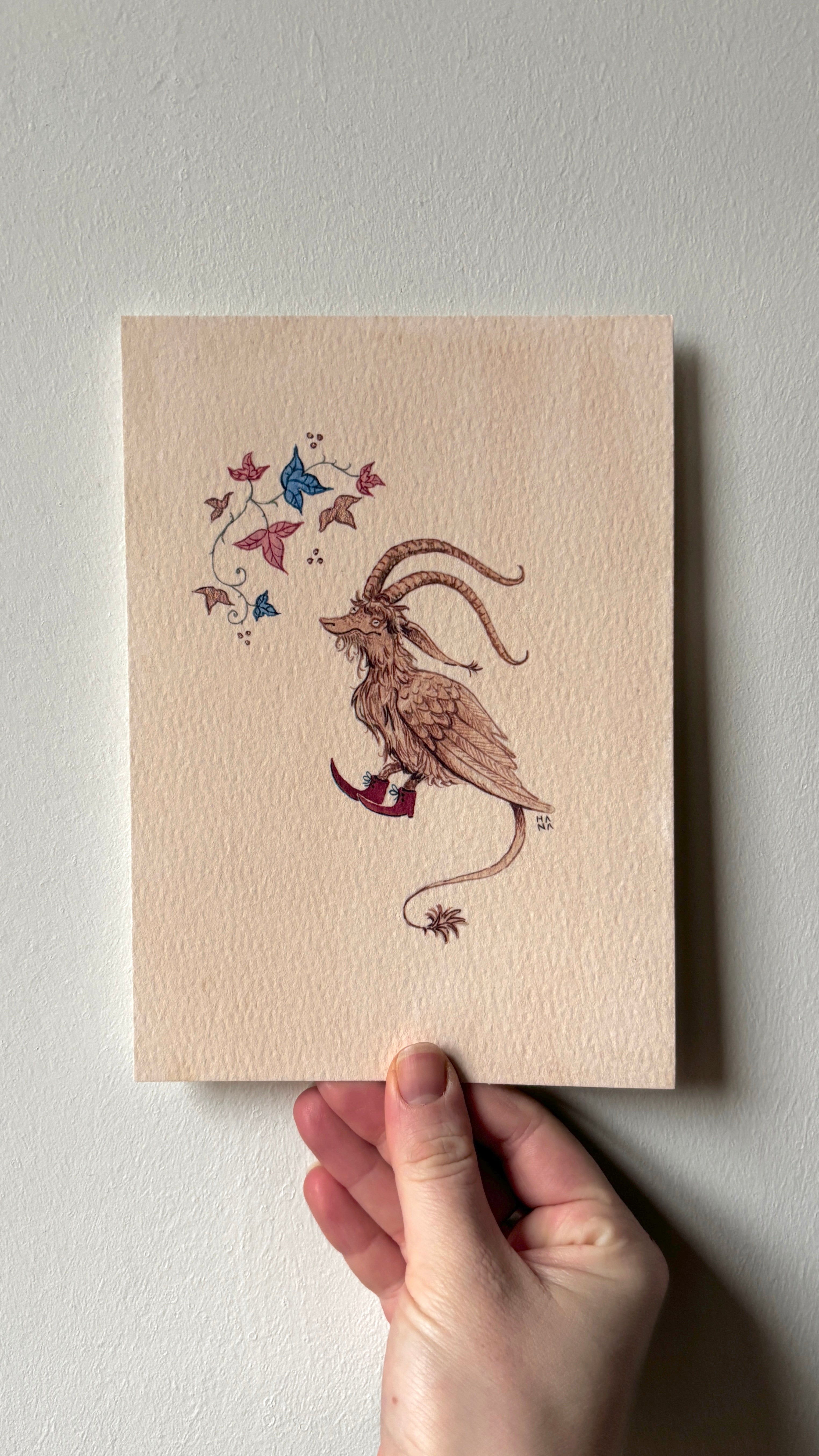 'Hieronymus Boots' Print