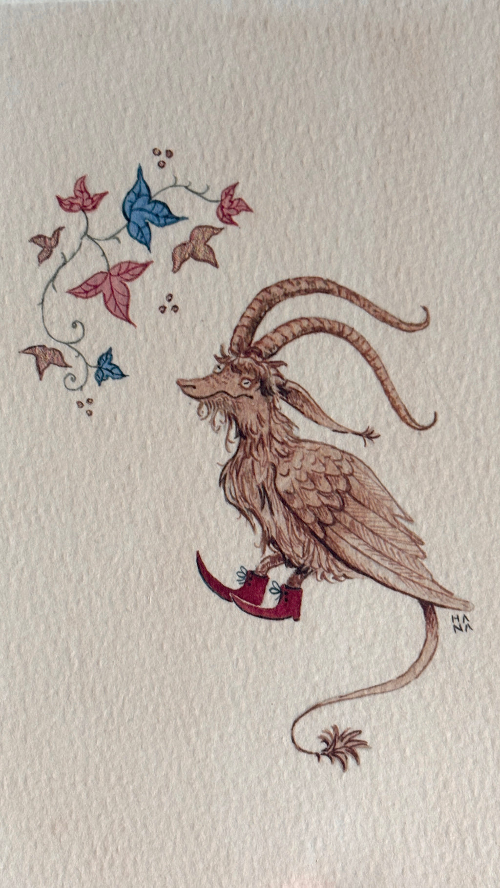 'Hieronymus Boots' Print