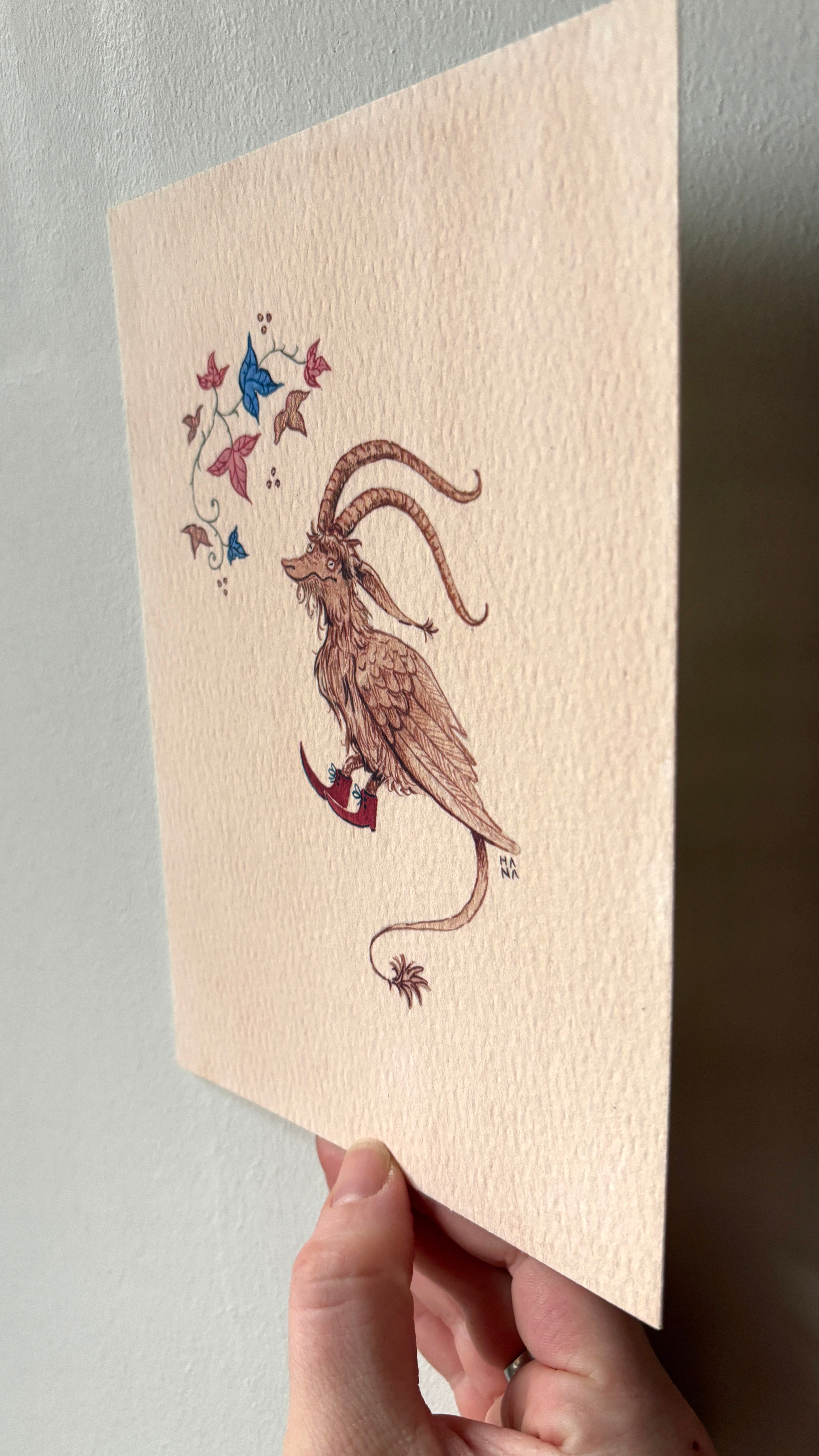 'Hieronymus Boots' Print