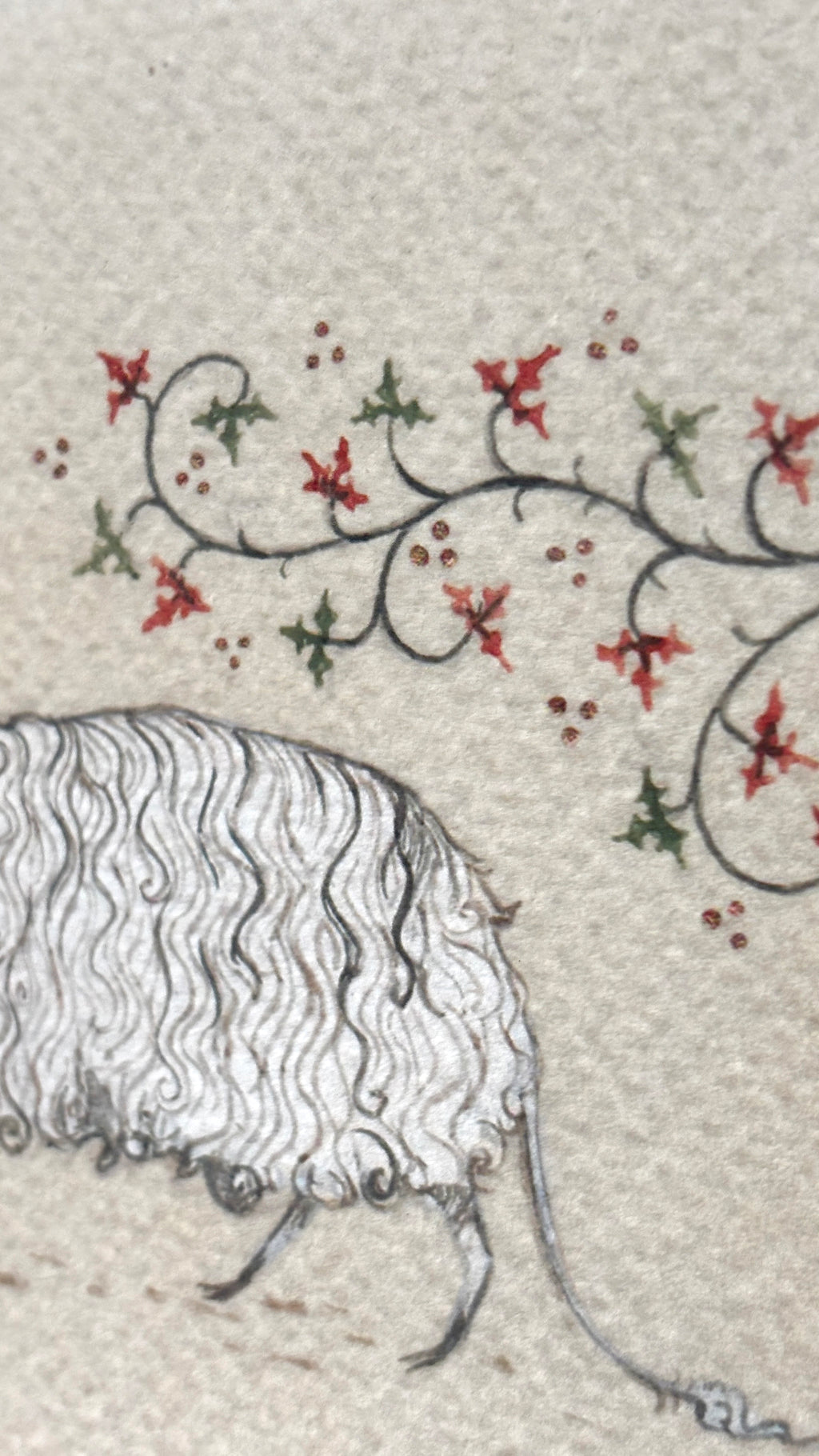 'Grazing Creacher' Print