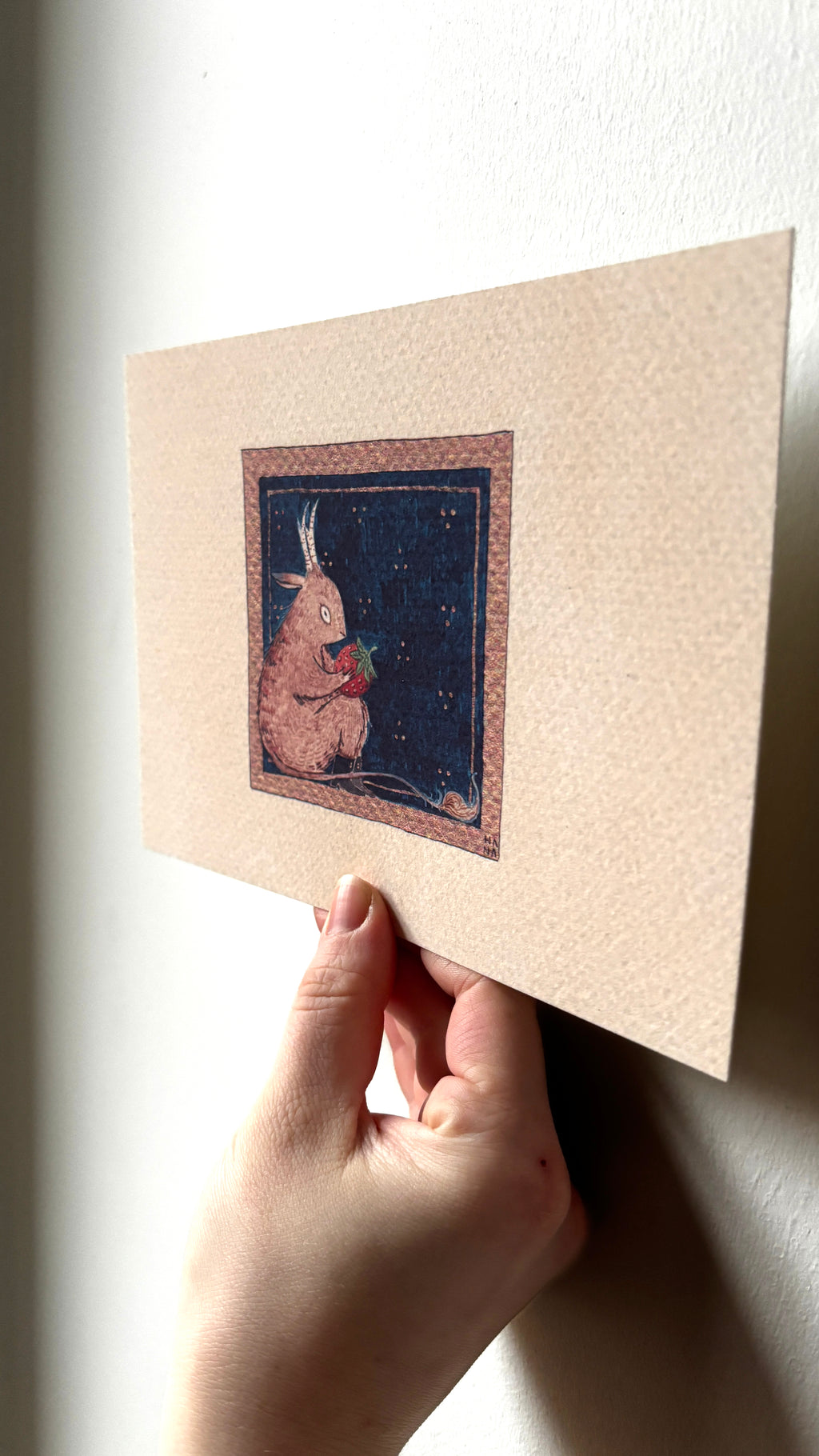 'Strawberry Lunch' Print