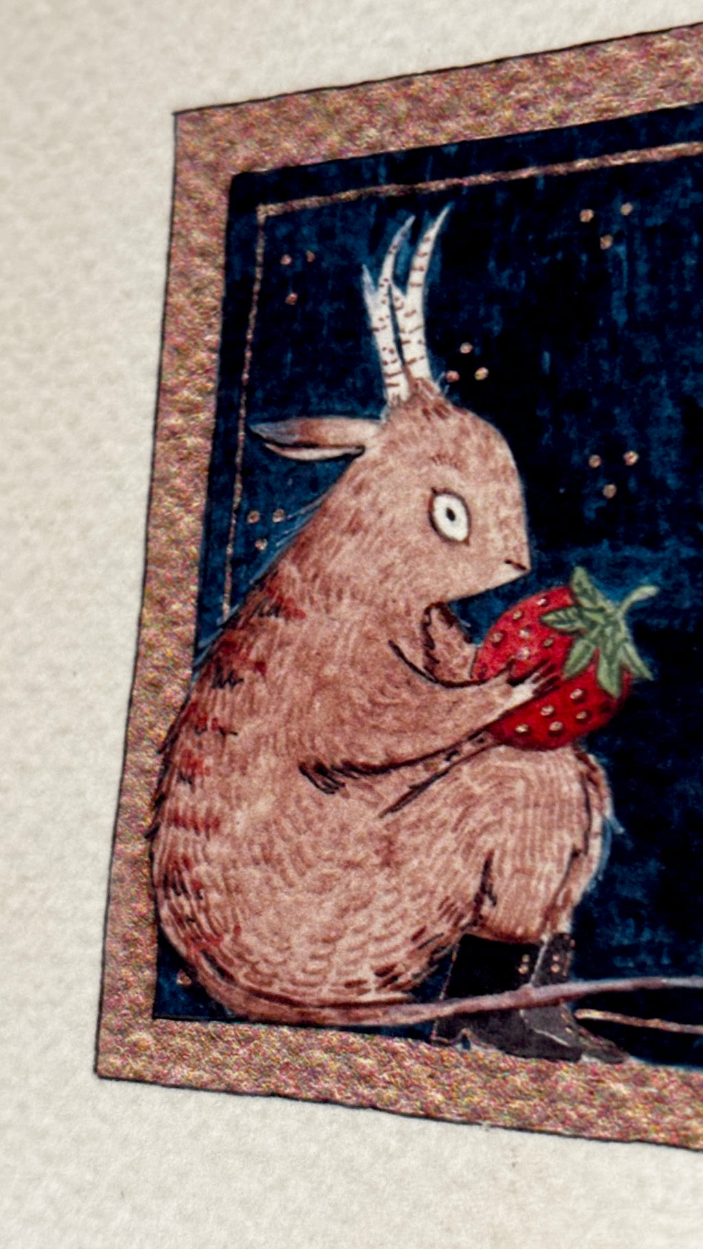 'Strawberry Lunch' Print