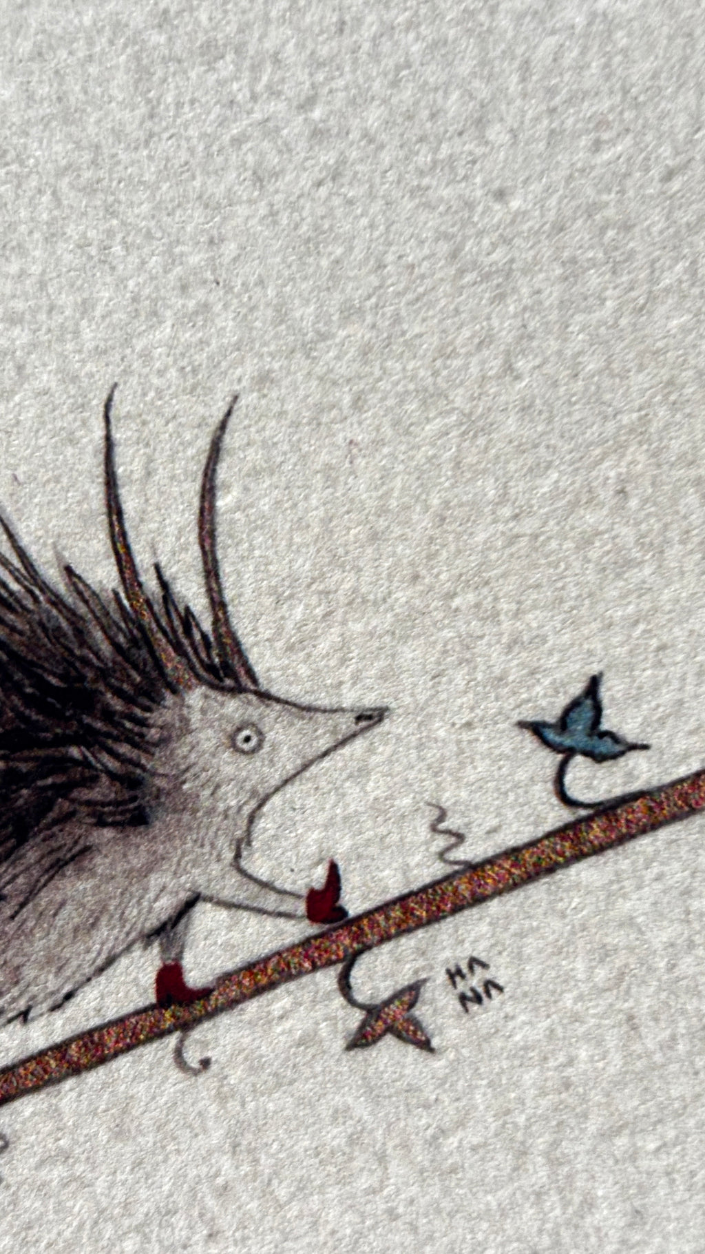 'Marginalia Walk' Print