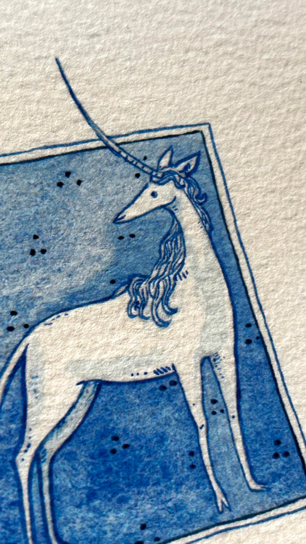 'Unicorn' Print