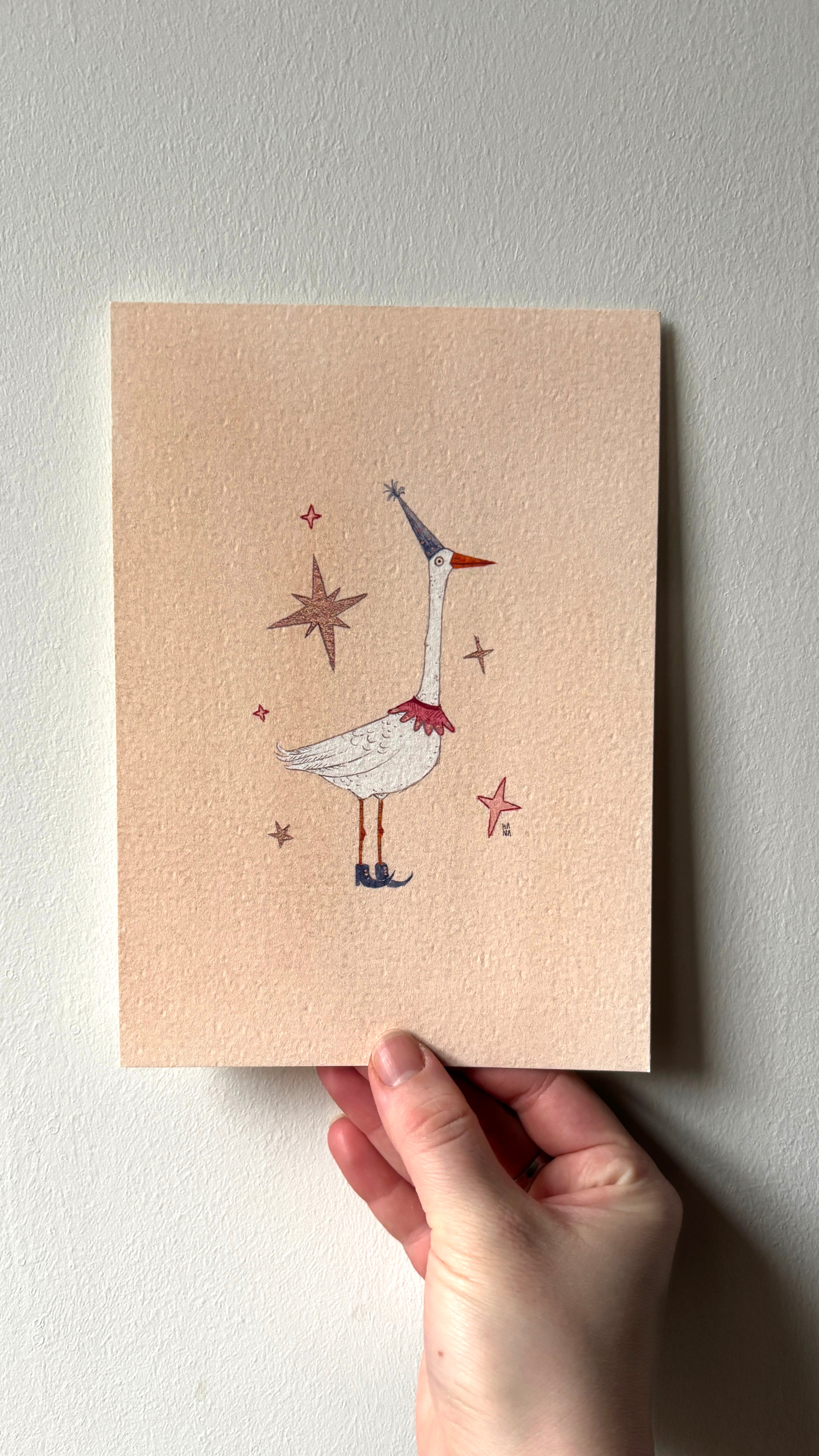 'Sir Silly Goose' Print