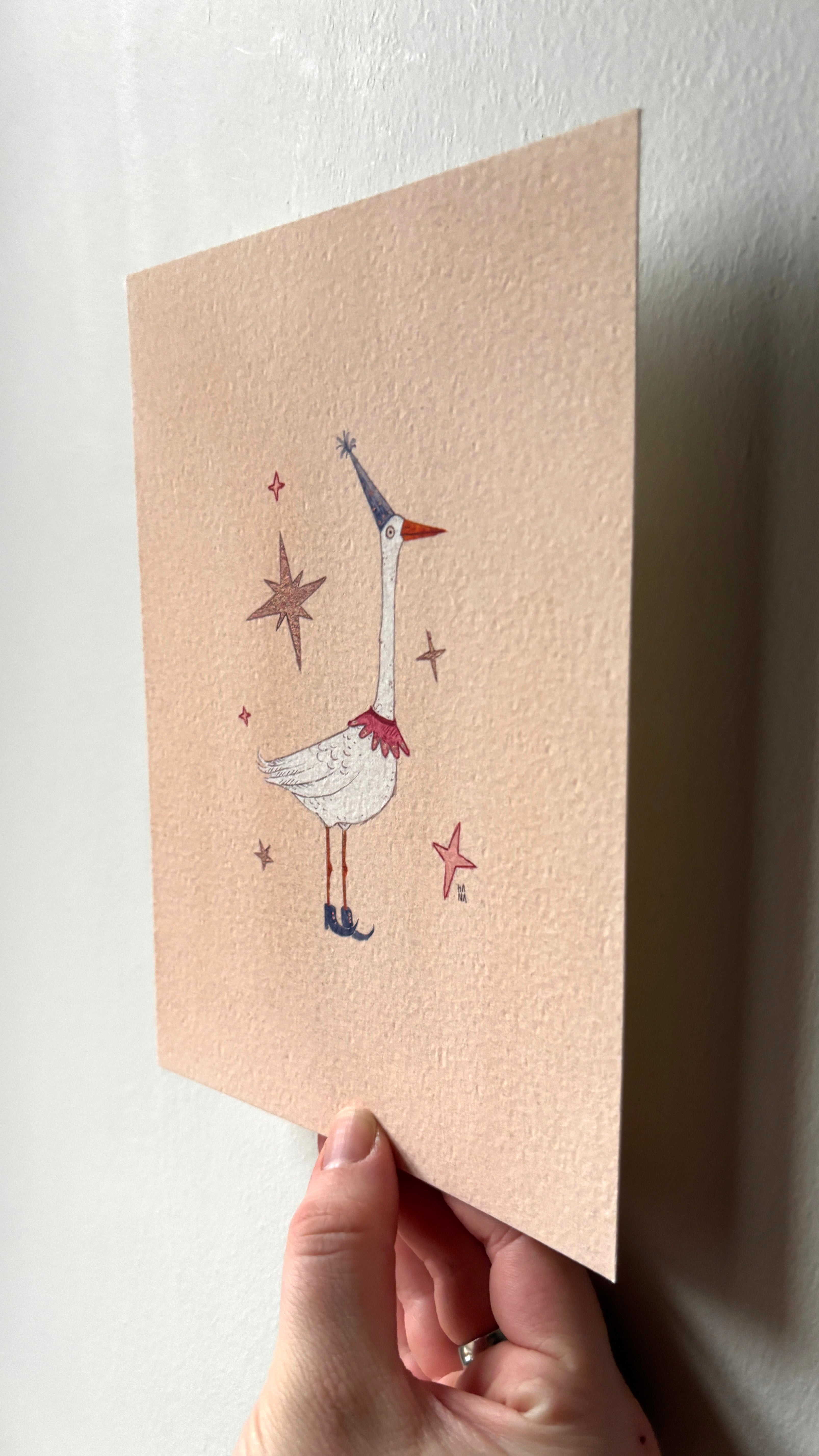 'Sir Silly Goose' Print