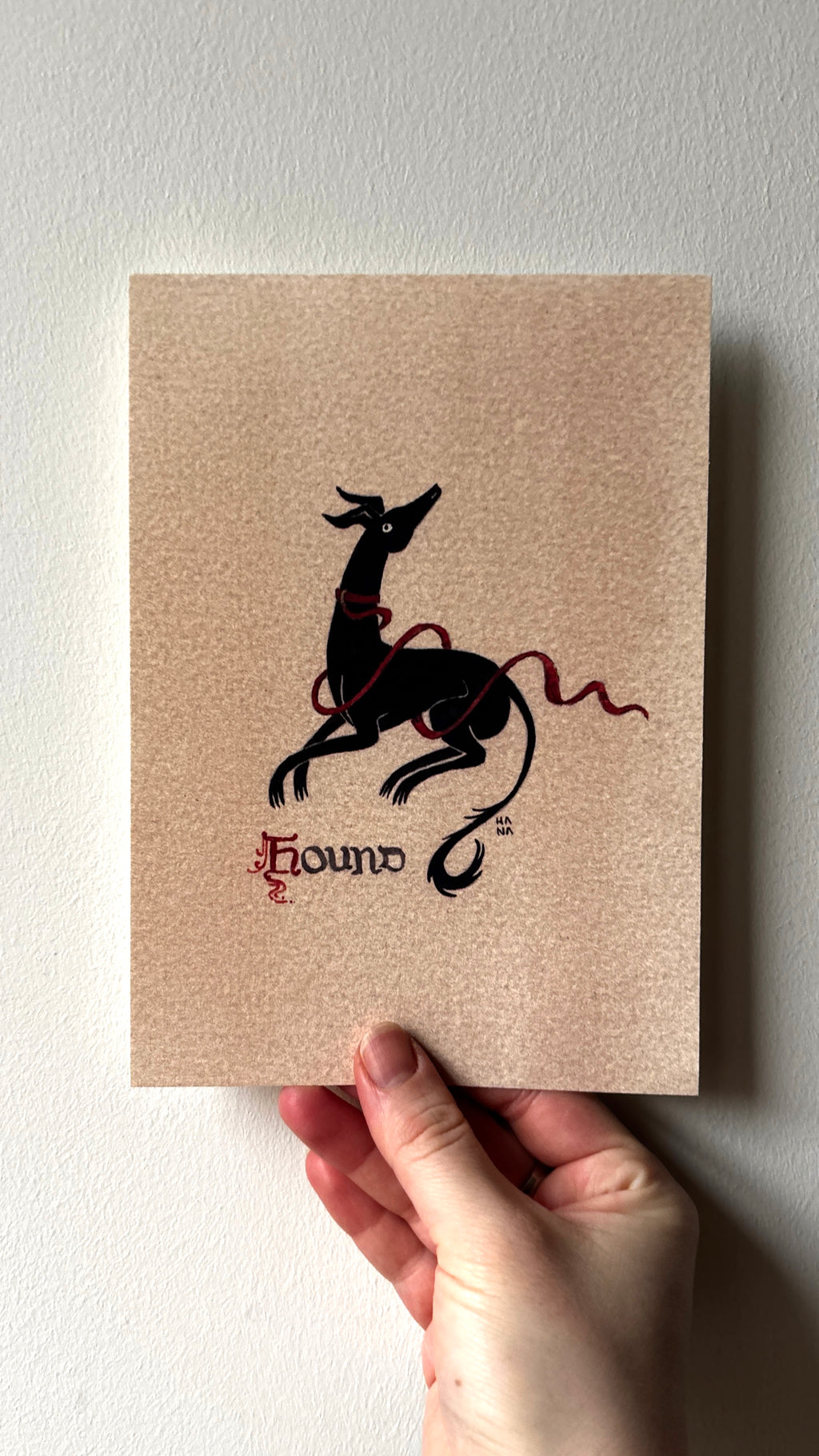 'Hound' Print