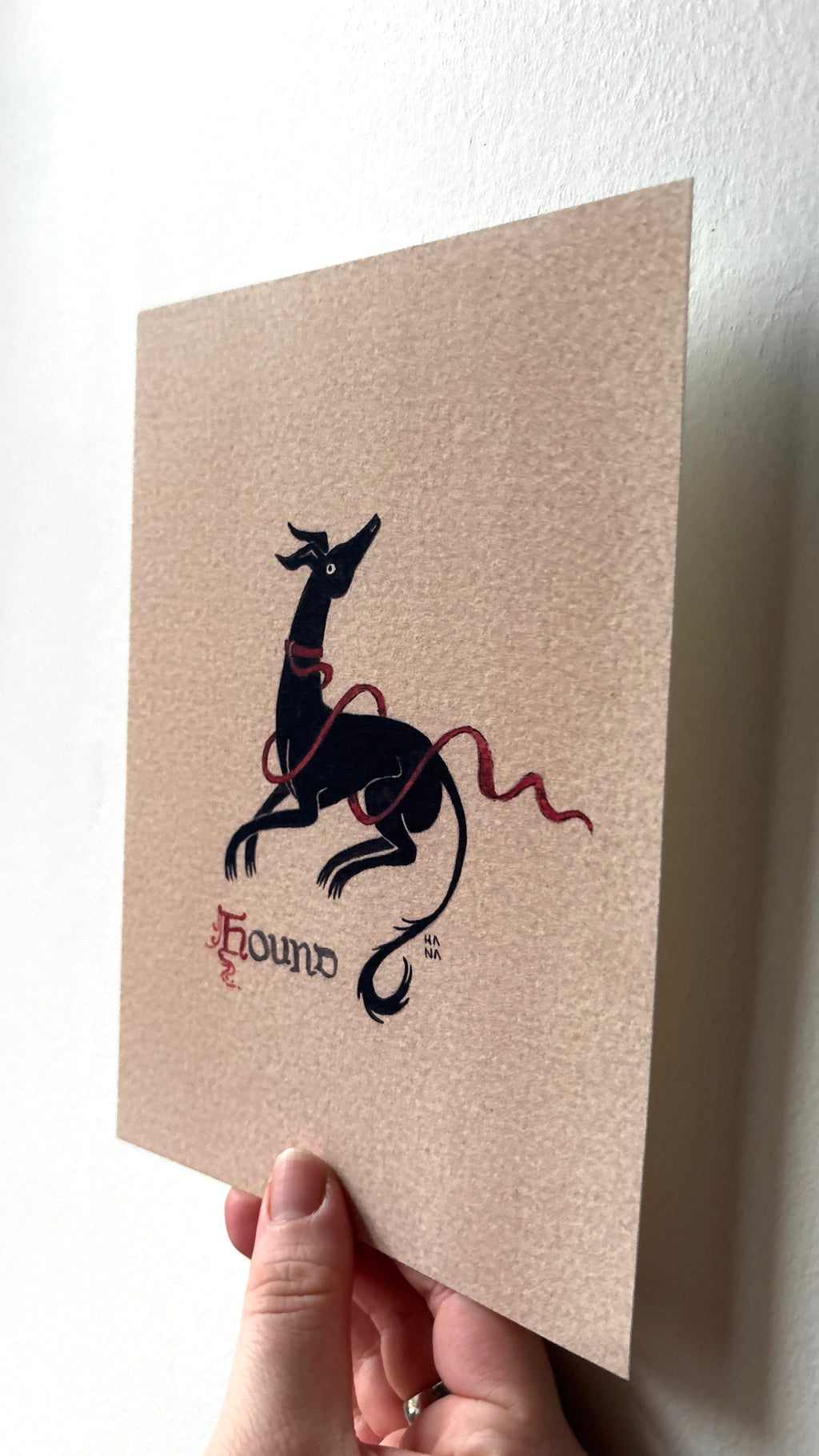 'Hound' Print