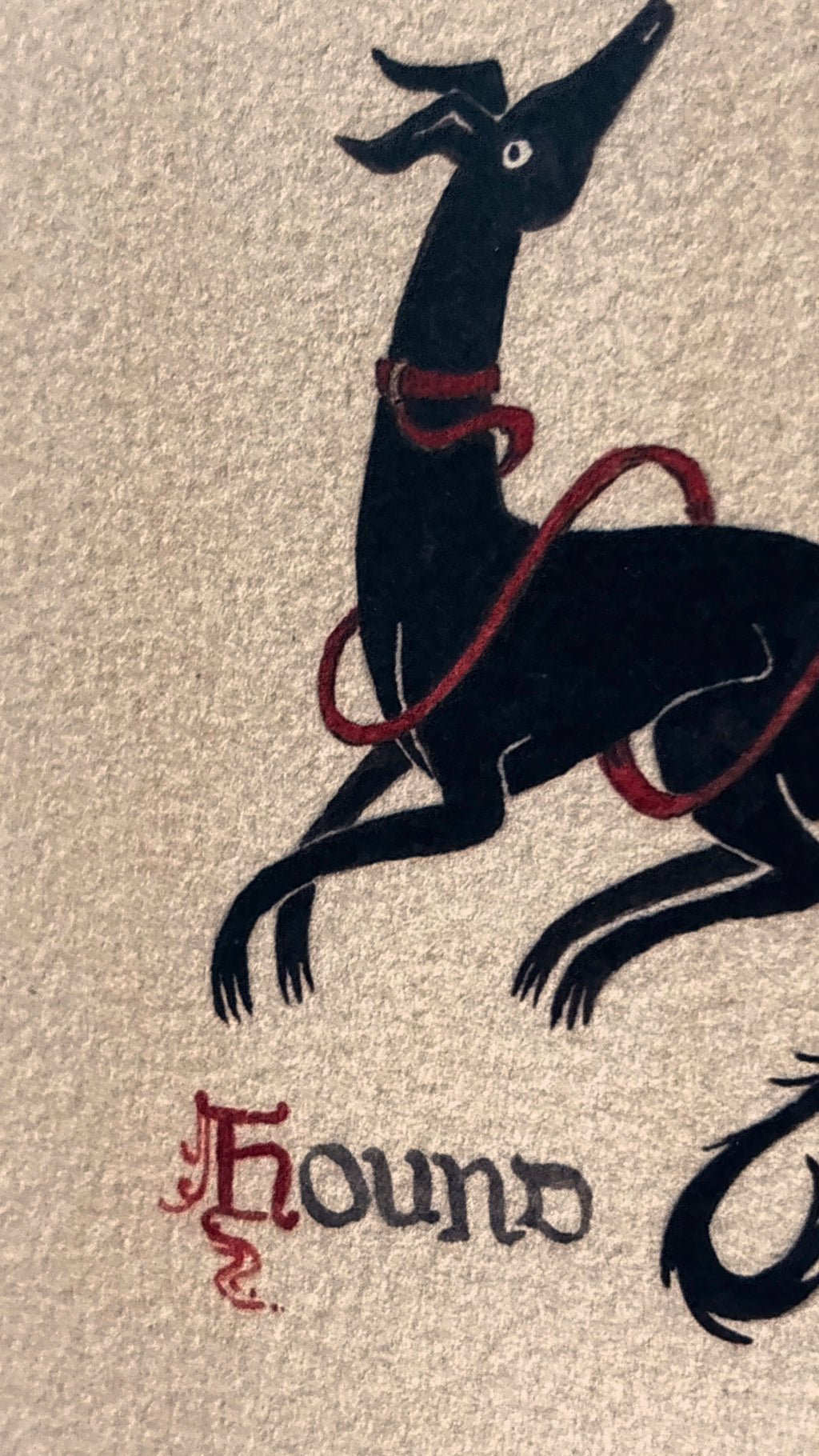 'Hound' Print