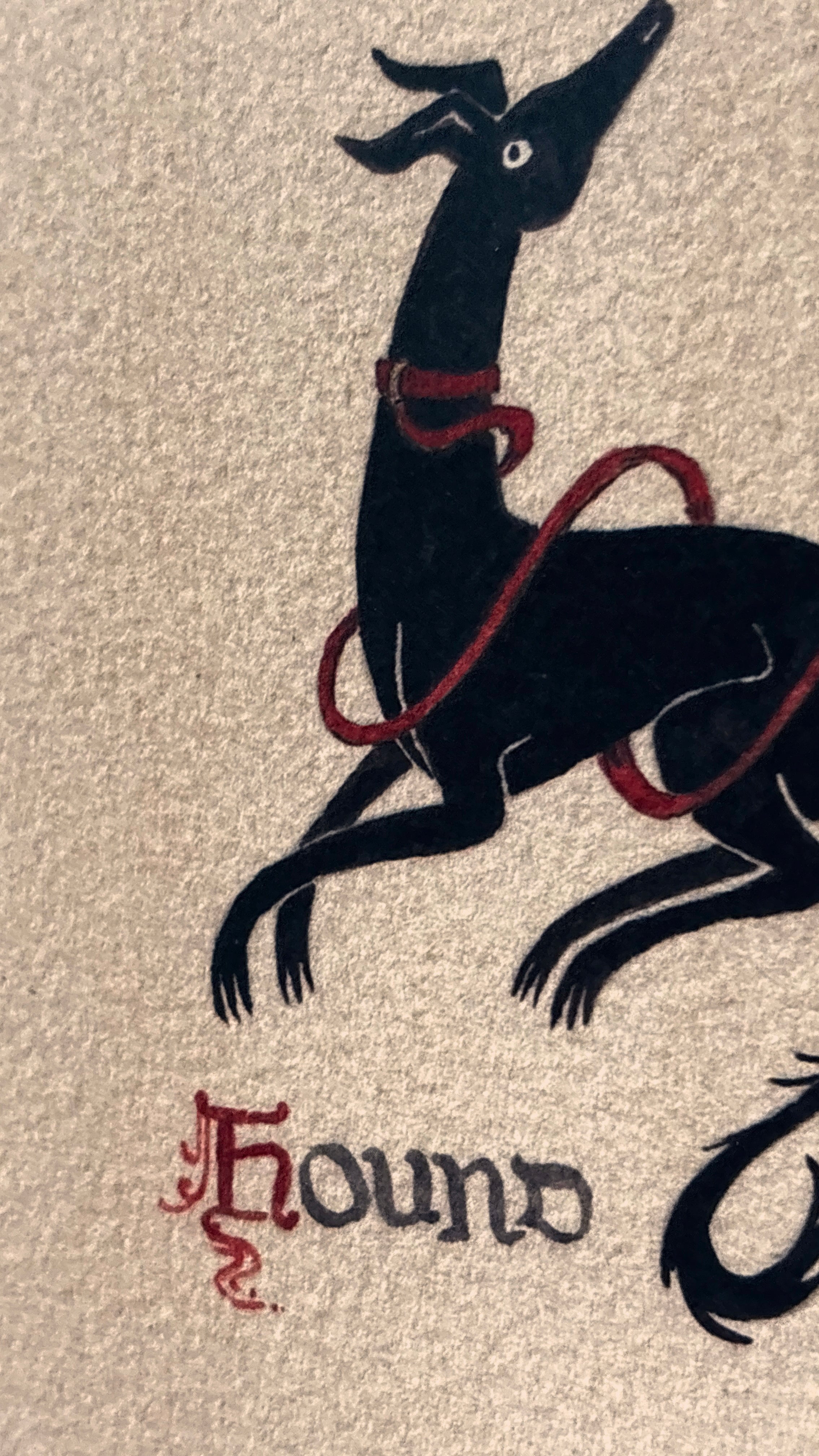 'Hound' Print
