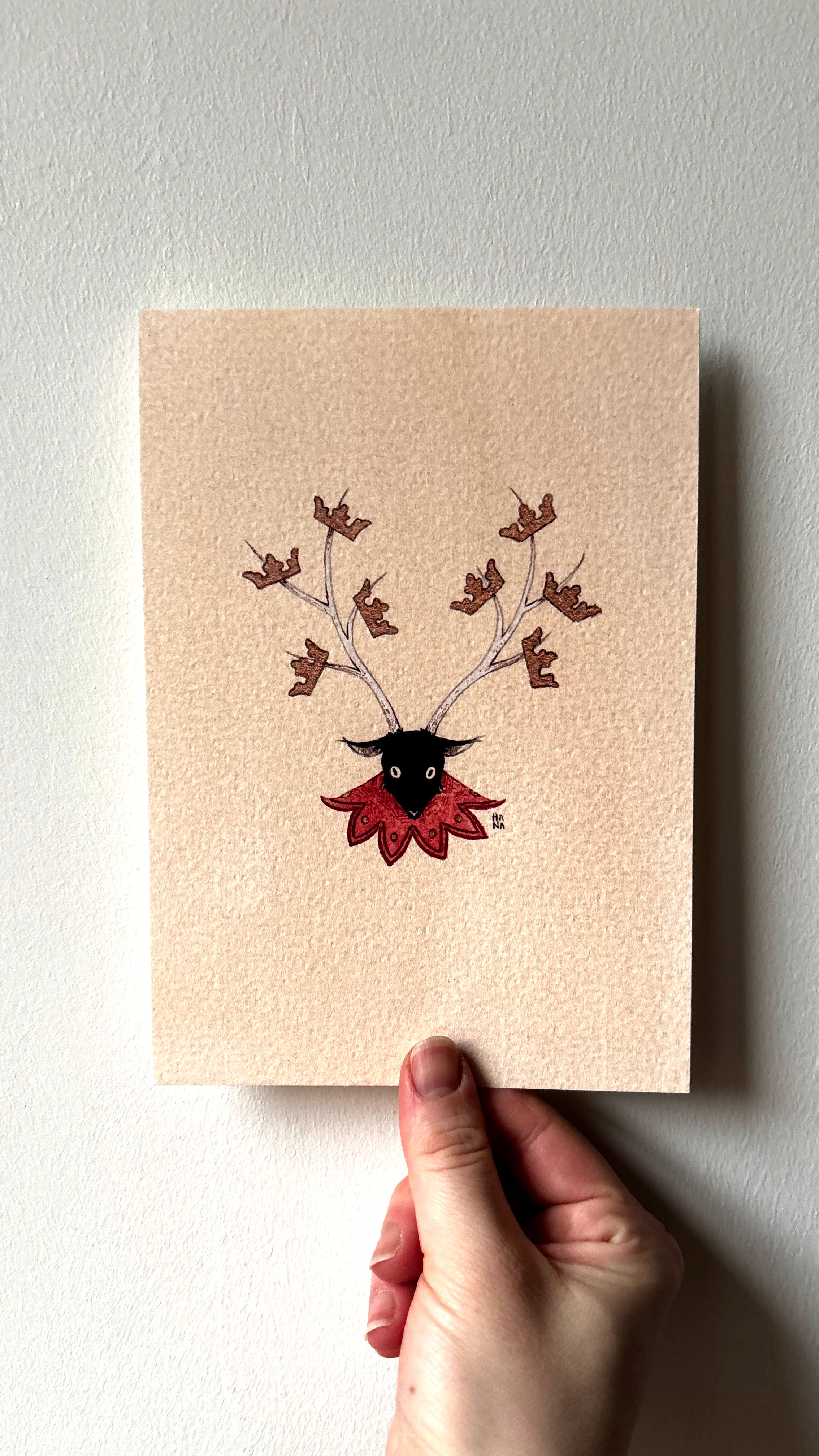 'Crownéd Beaste' Print