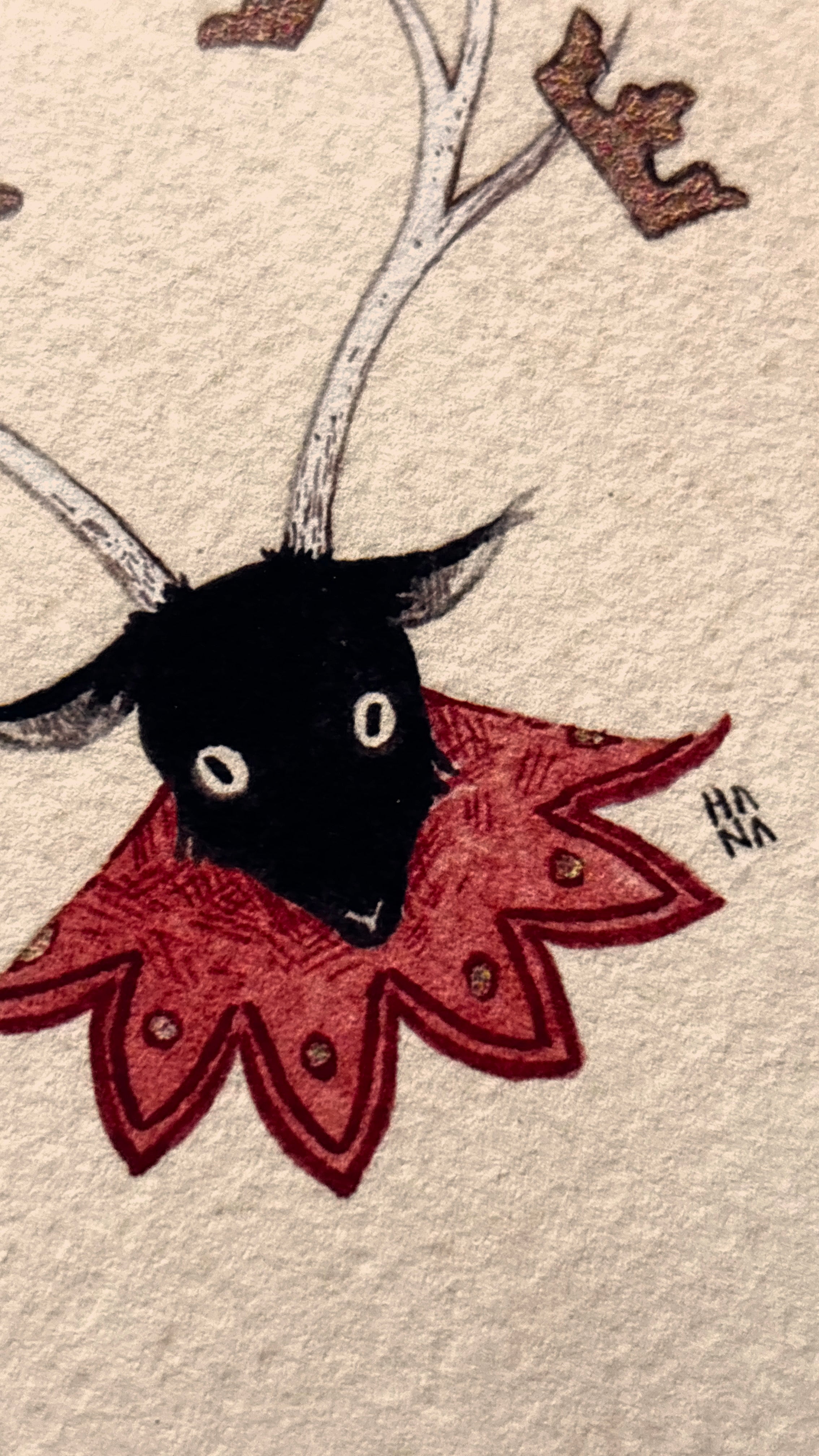 'Crownéd Beaste' Print