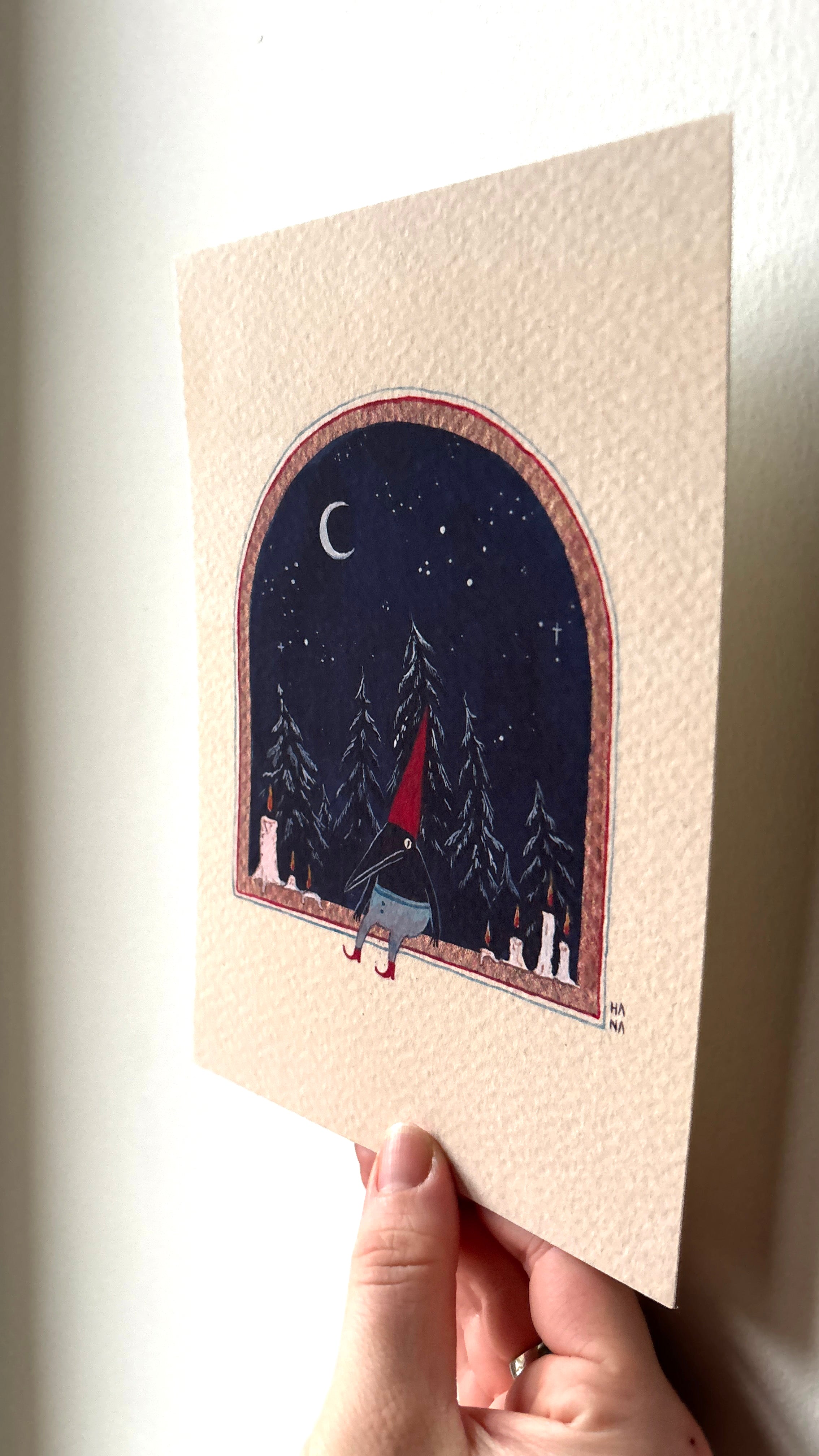 'Winter Creacher' Print