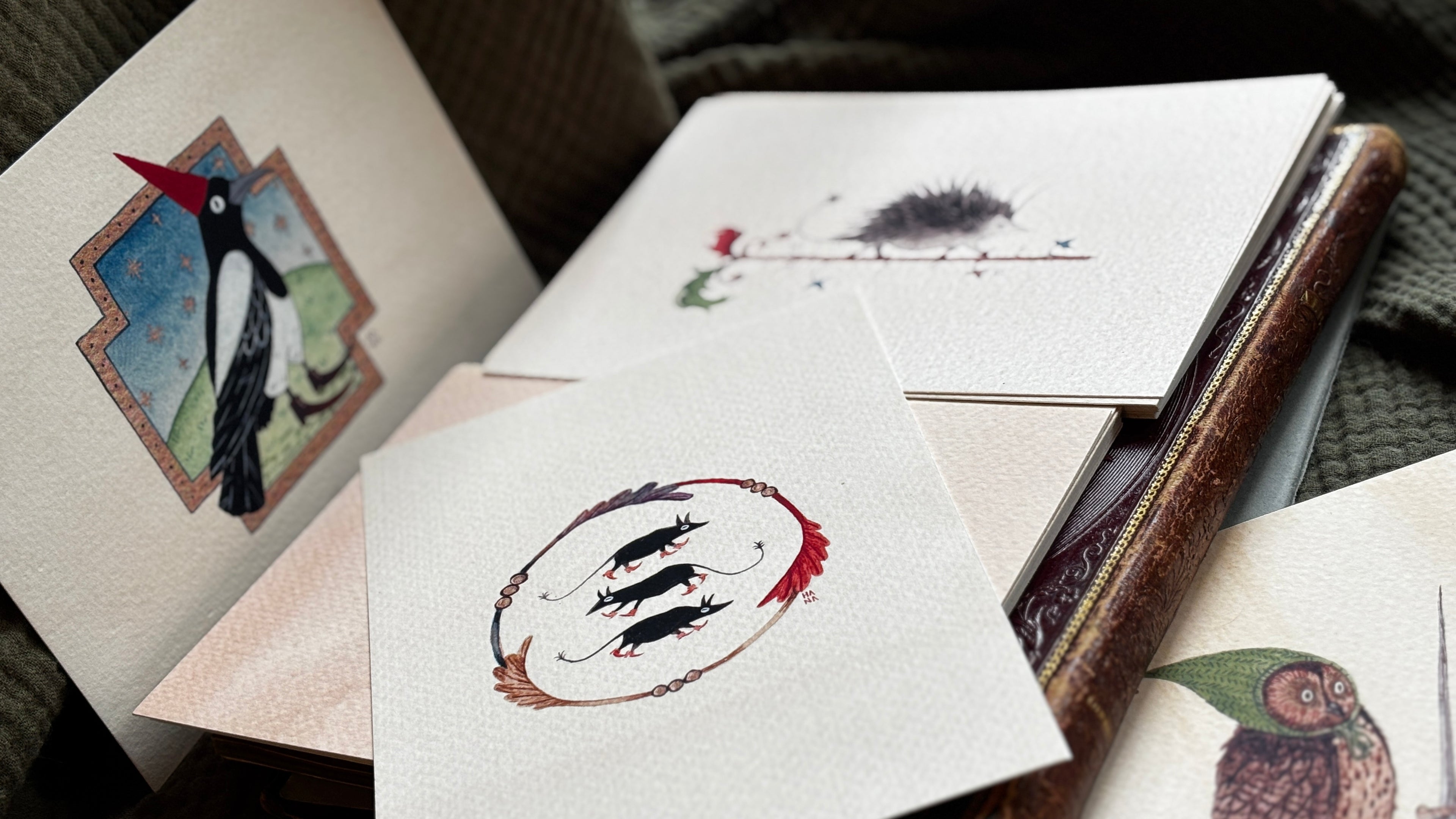 Creachertober 2025 Complete 31 Print Collection