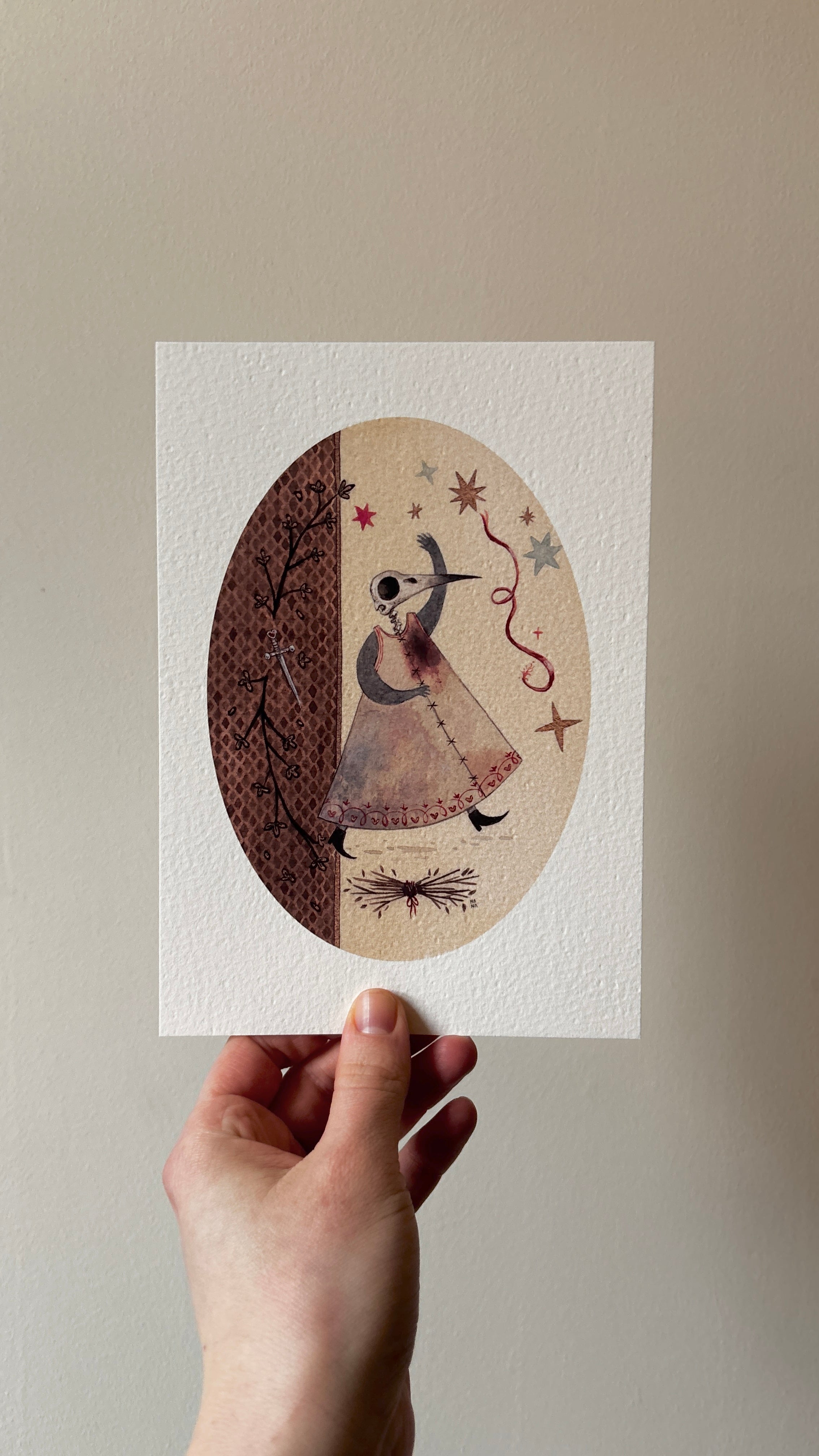 'The Unquiet Grave' Print