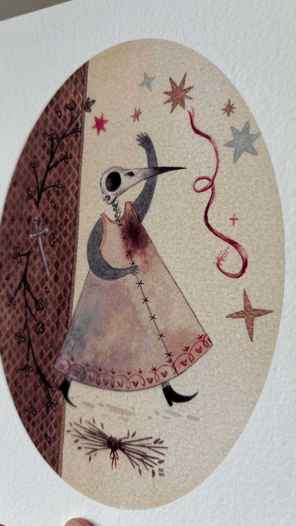 'The Unquiet Grave' Print