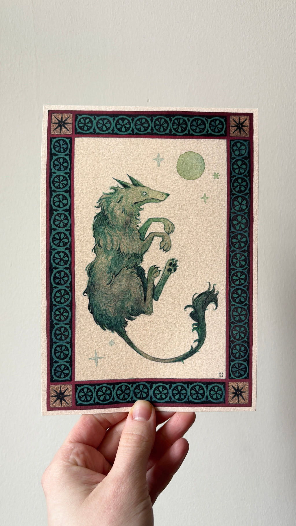 "Cù-Sìth" Print