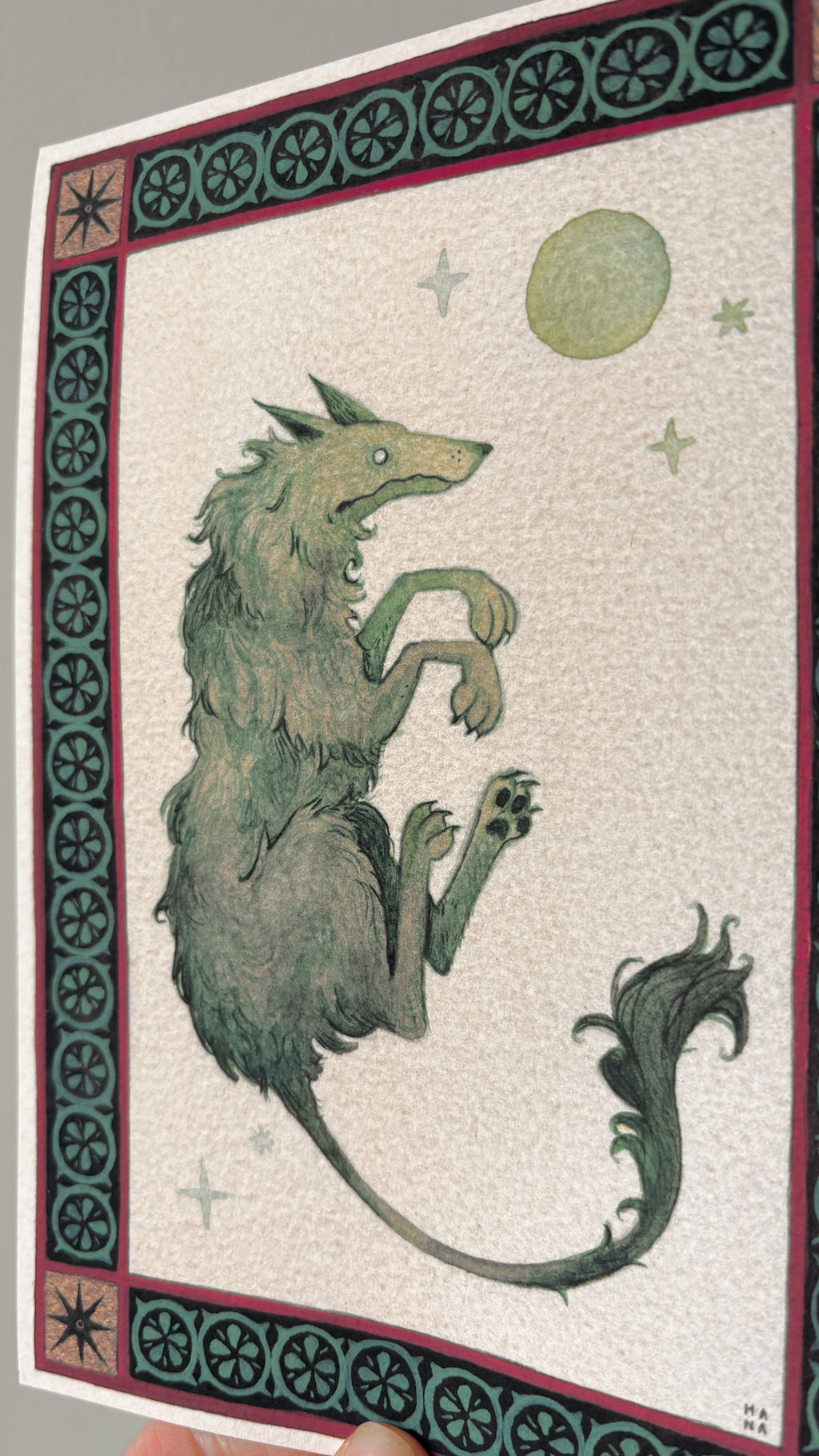 "Cù-Sìth" Print