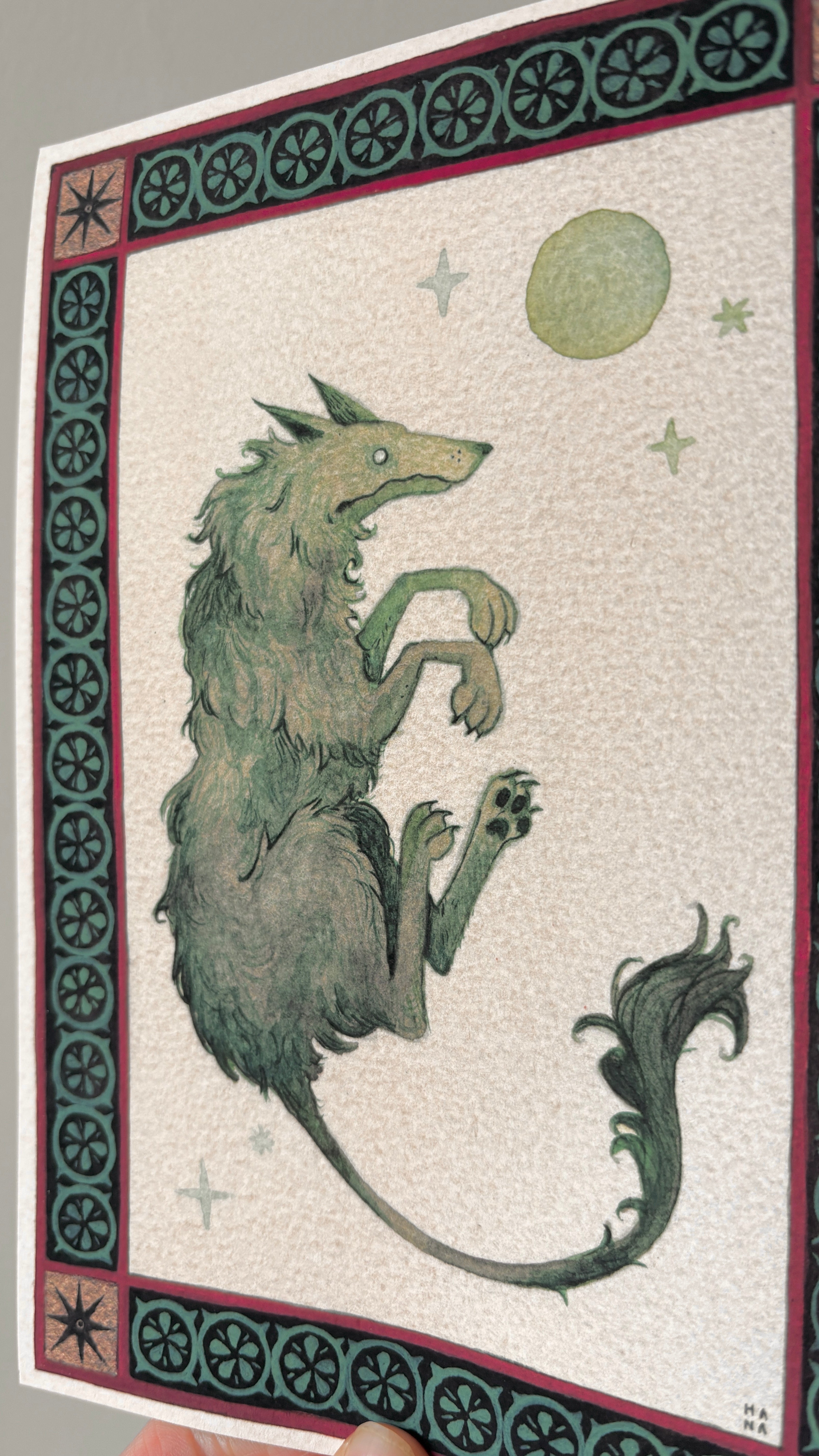 "Cù-Sìth" Print