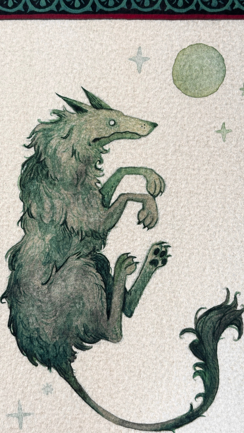 "Cù-Sìth" Print