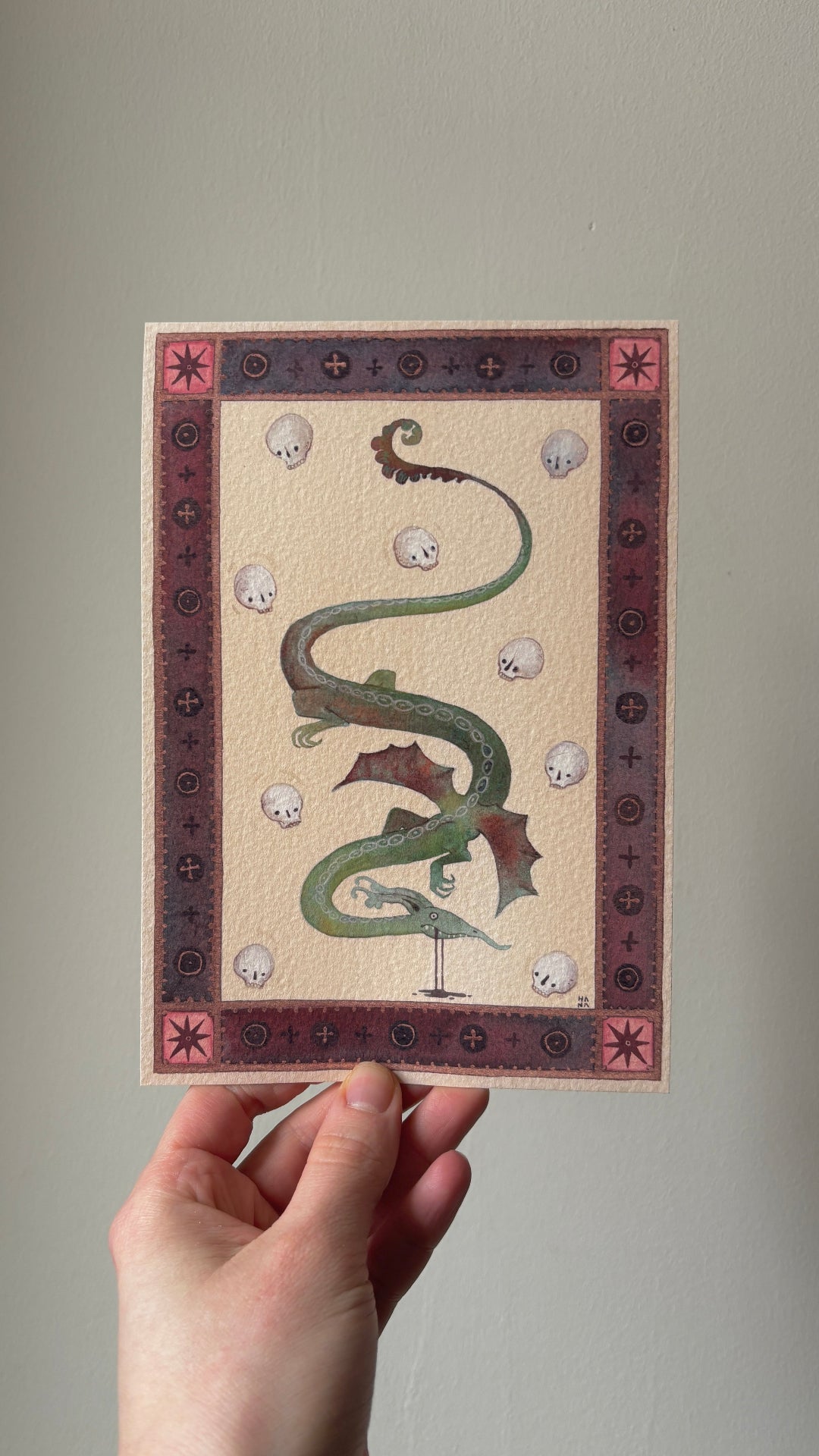 "The Dragon of Dundee" Print