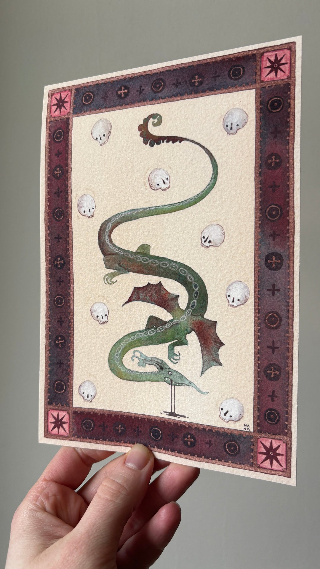"The Dragon of Dundee" Print