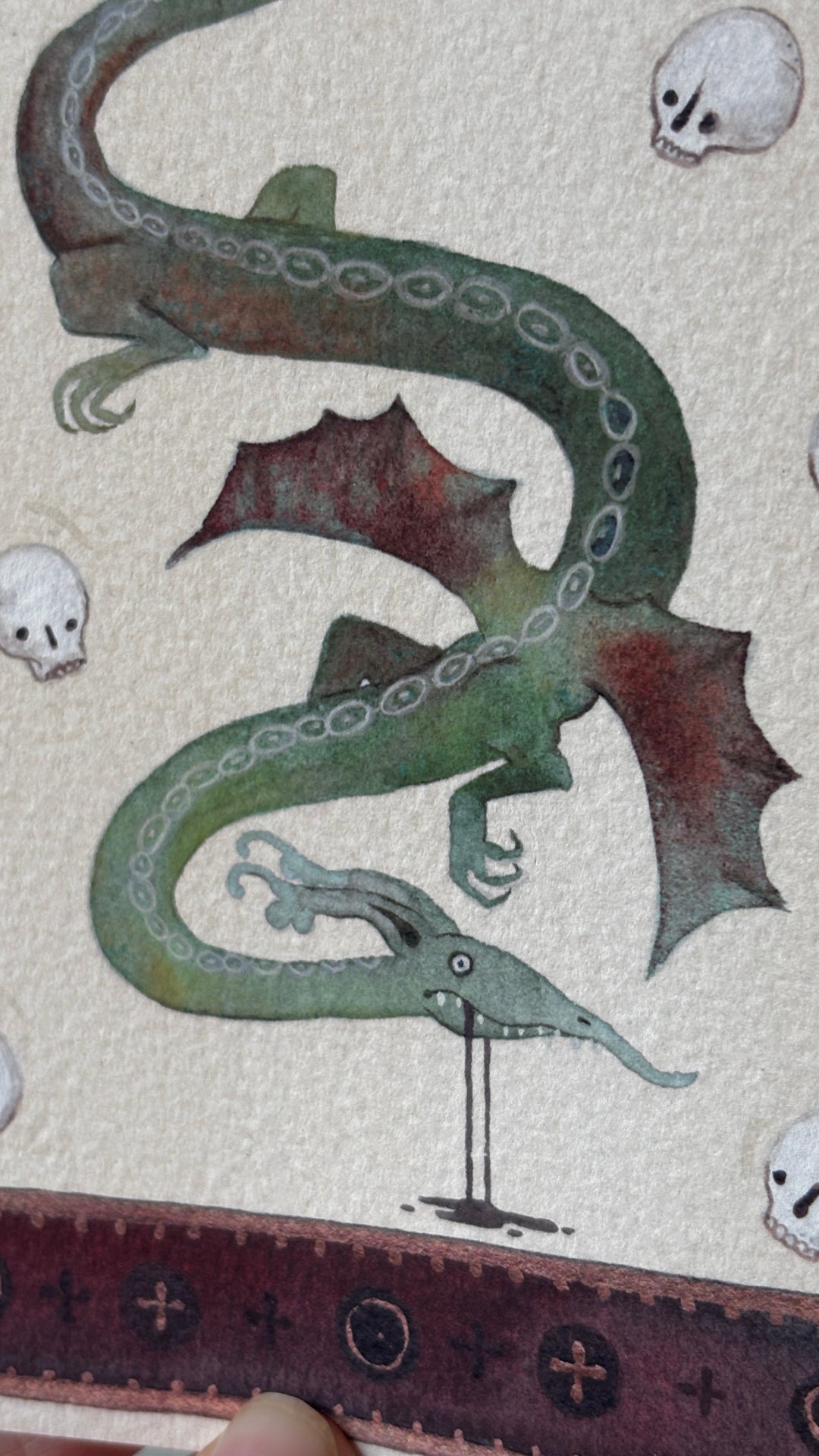 "The Dragon of Dundee" Print