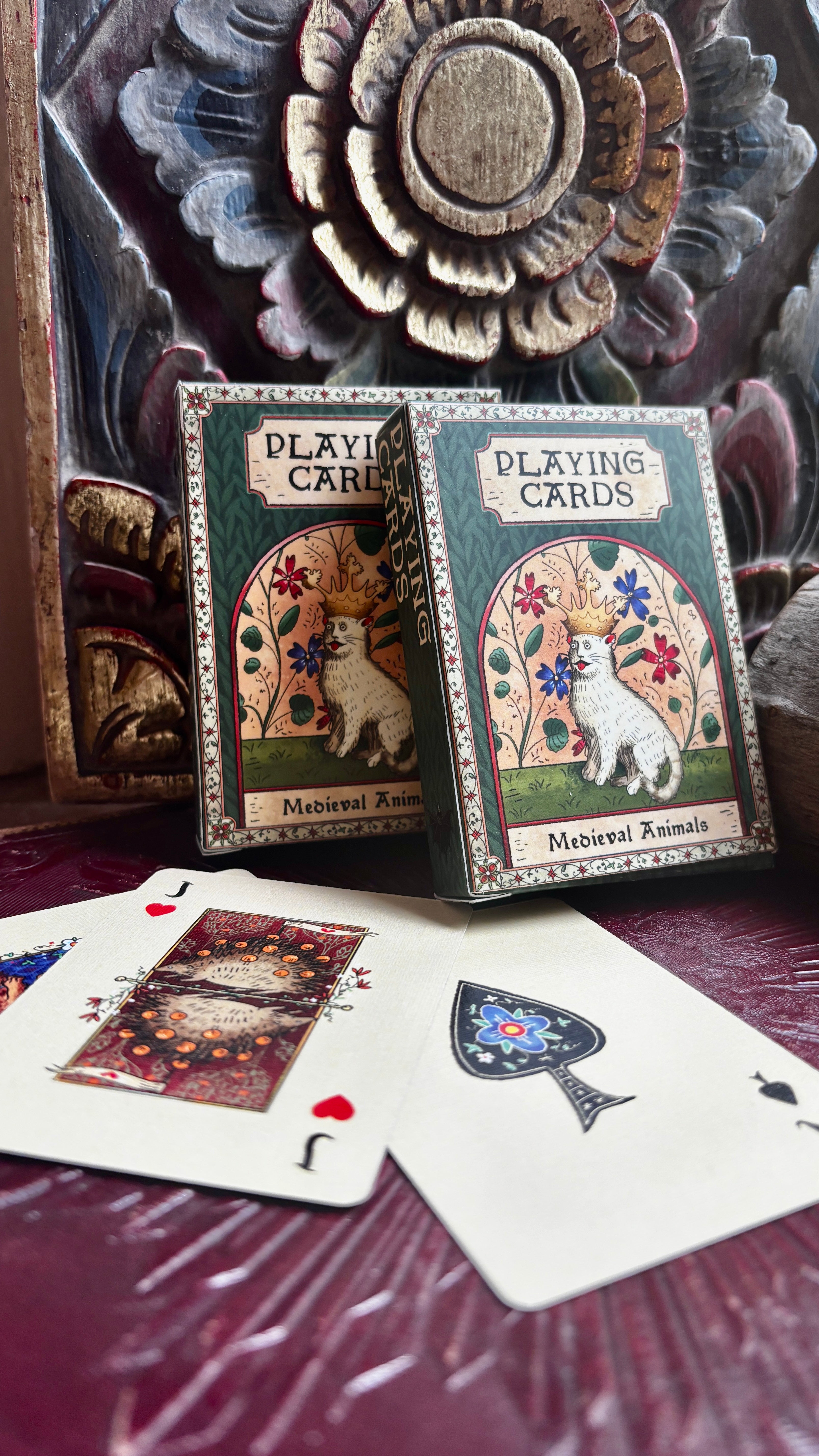 You & A Friend "Medieval Animals" Playing Cards Bundle