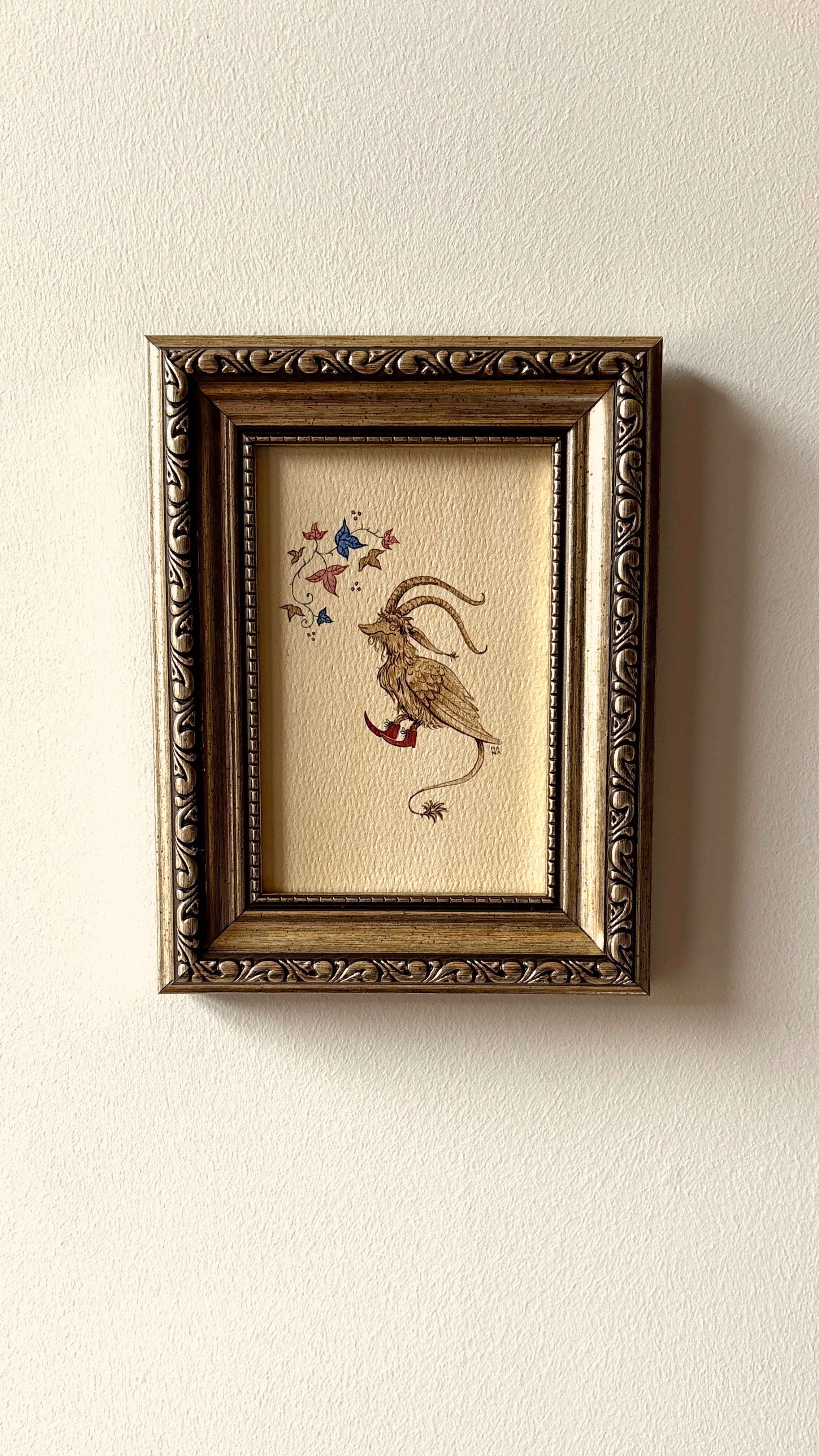 'Hieronymus Boots' Original Watercolour Painting