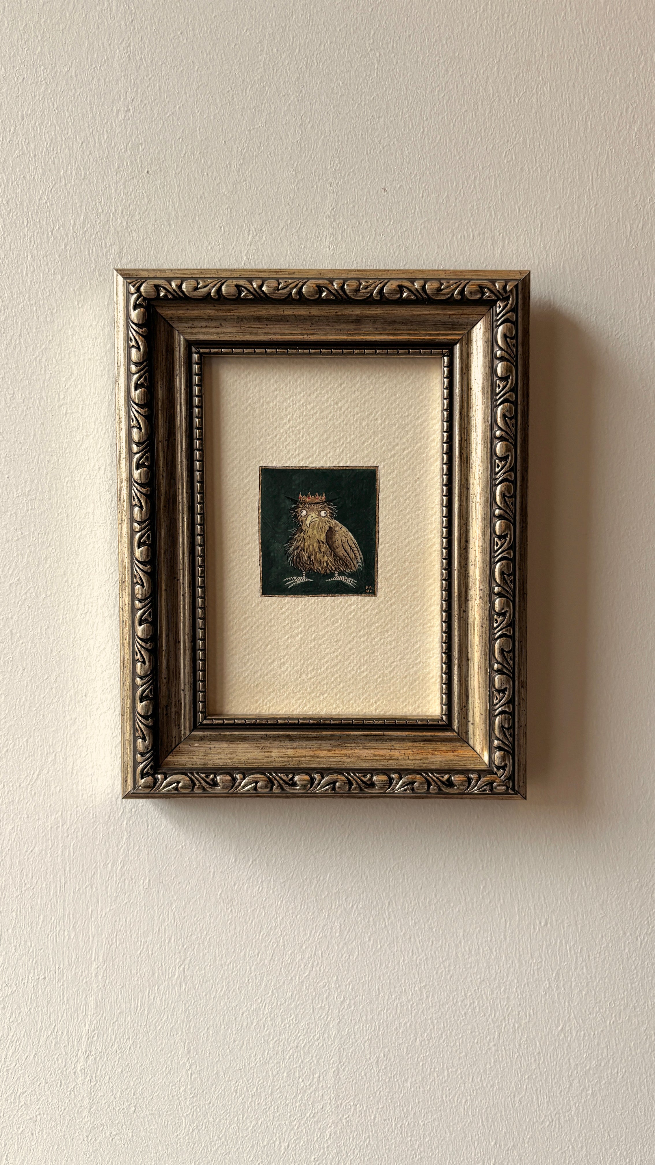 'The King' Original Watercolour Painting