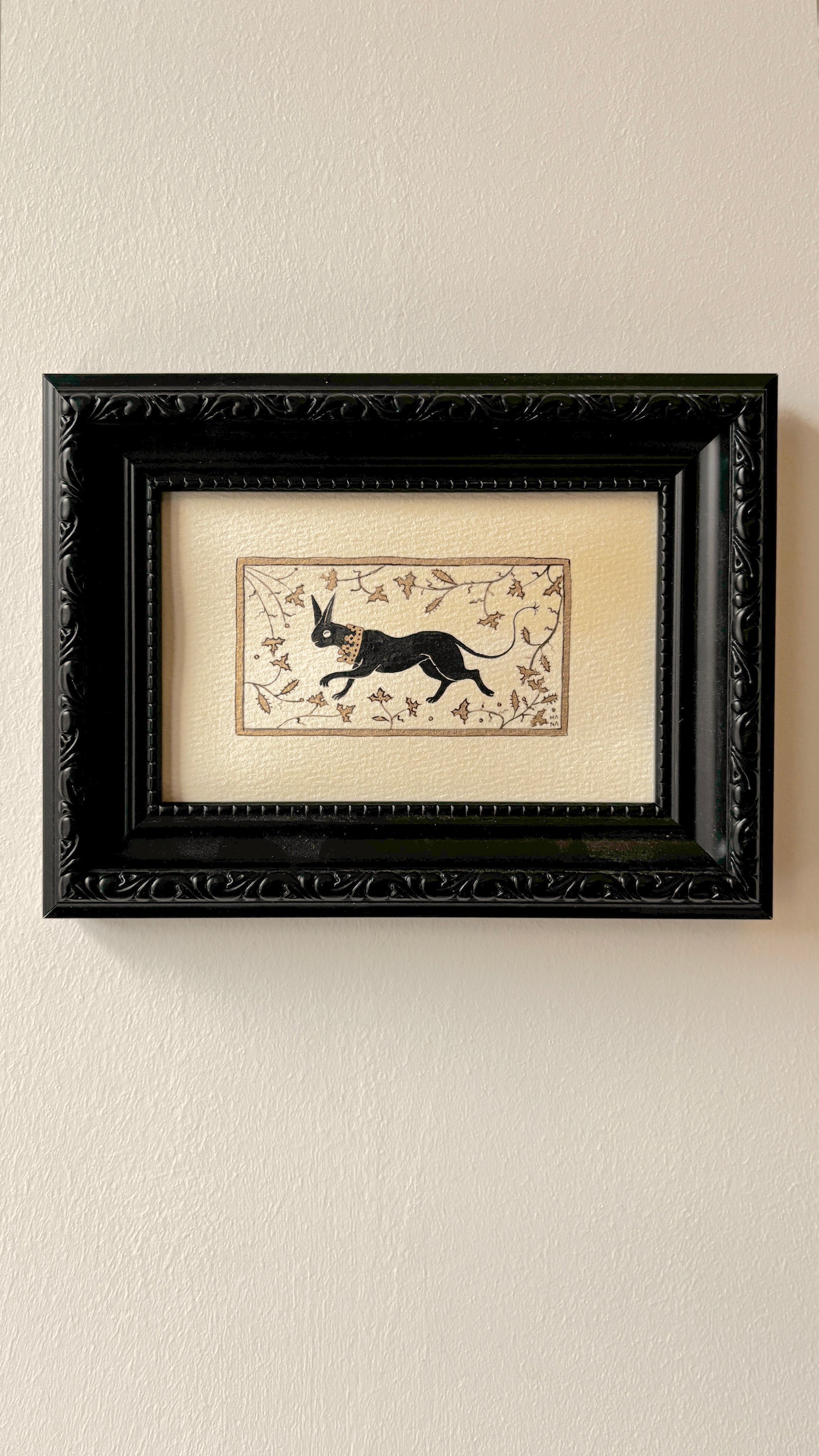 'Royal Pet' Original Watercolour Painting