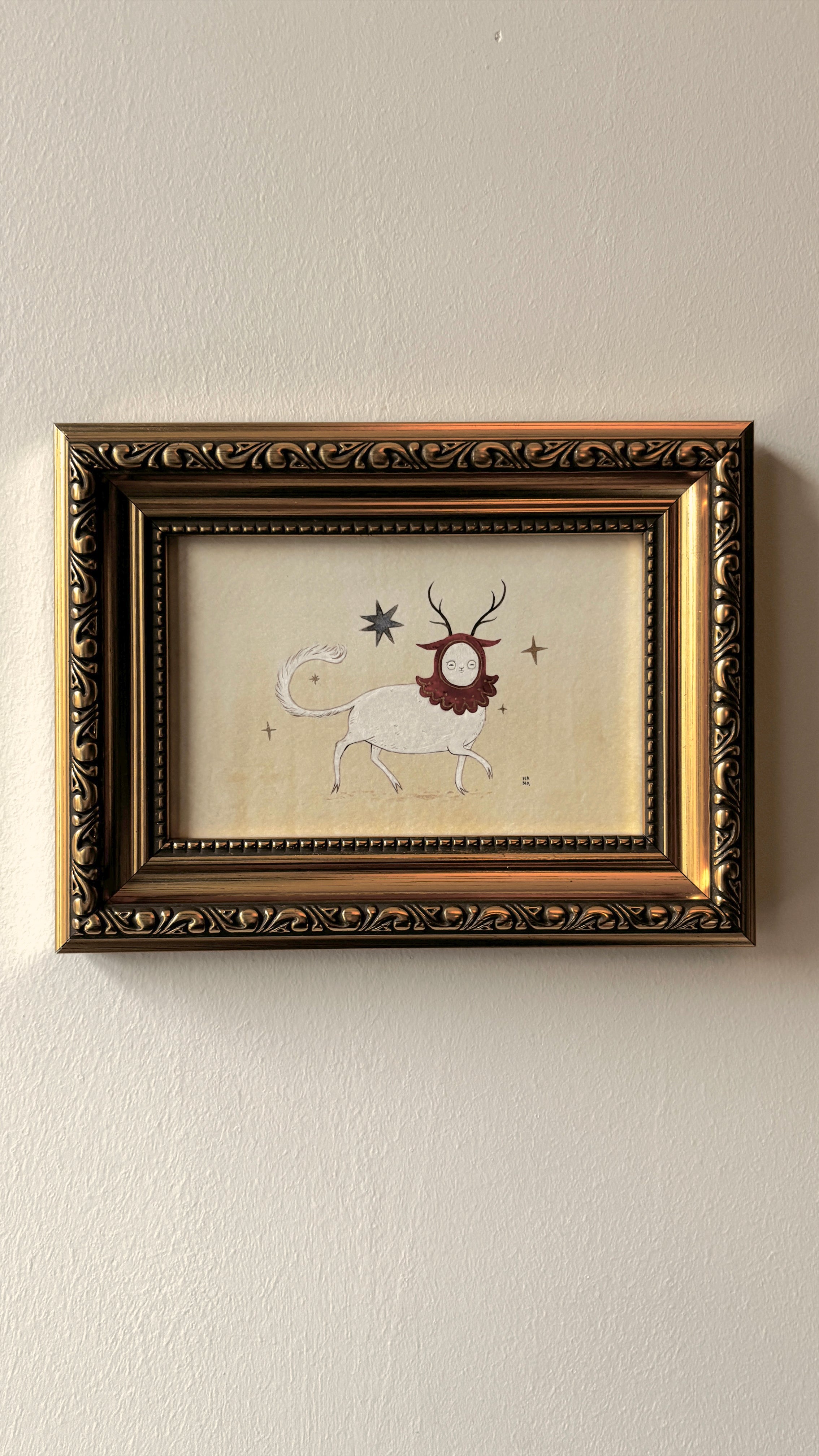 'Morris Widdershins' Original Watercolour Painting