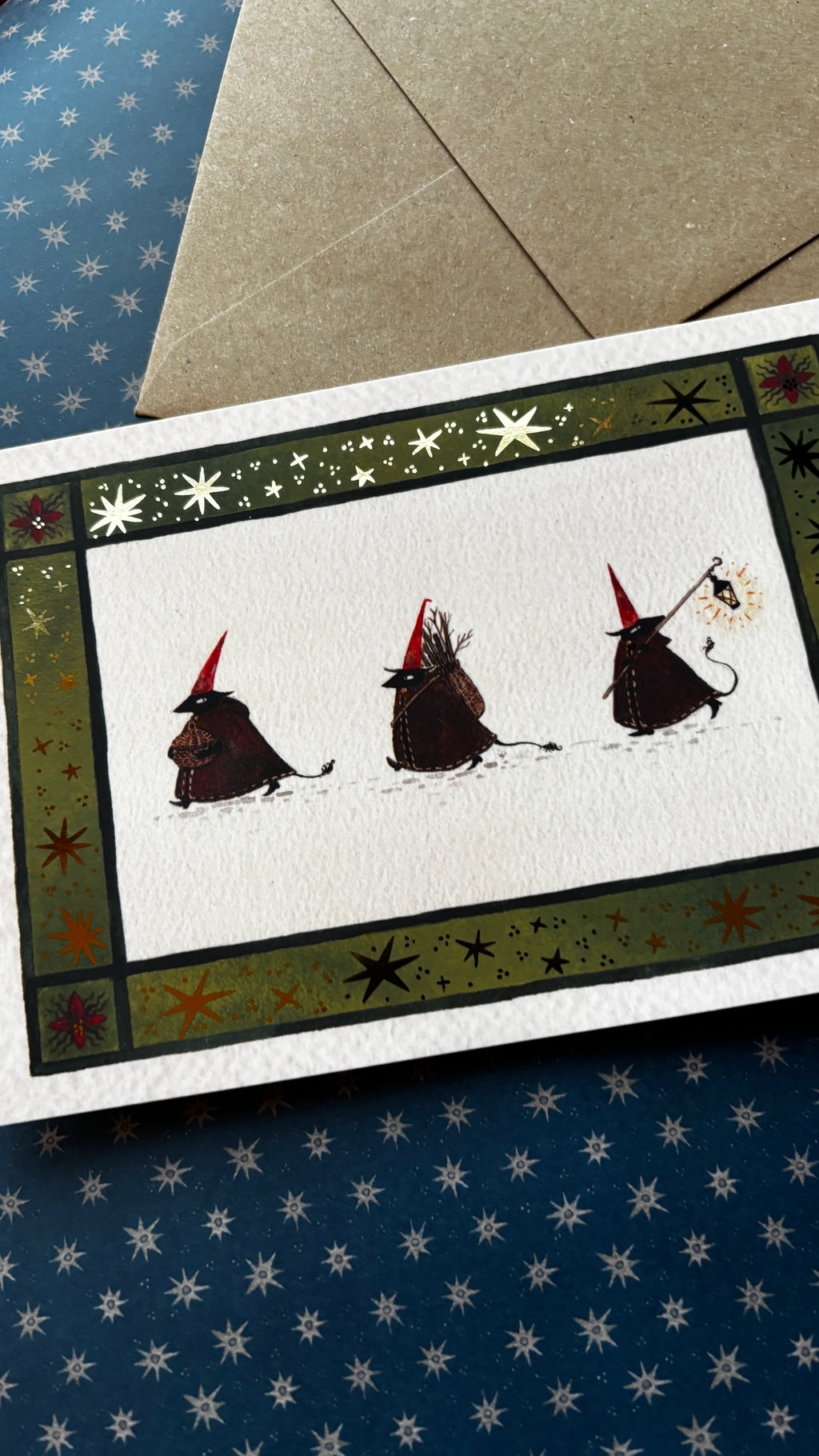 "Undercreachers" Greeting Card