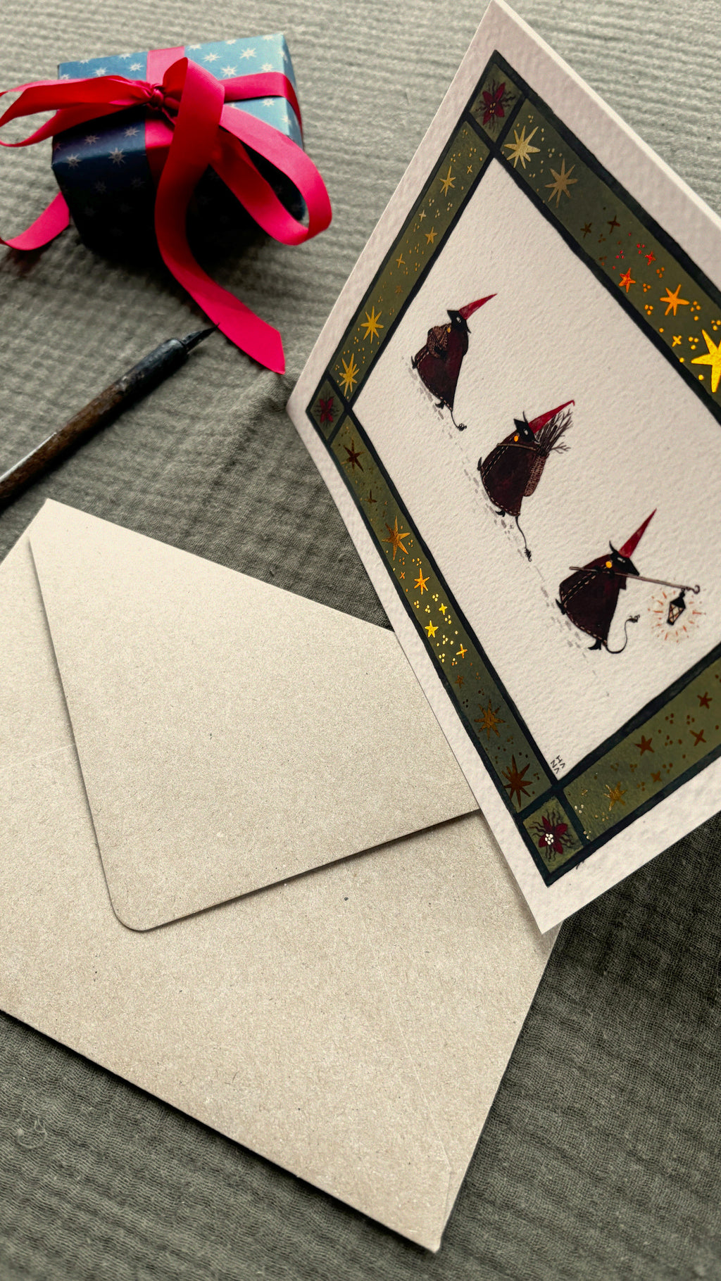 "Undercreachers" Greeting Card