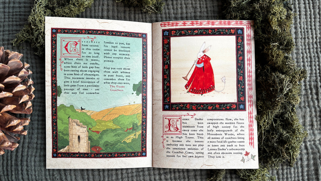 'Goode Creachers Bestiary' Zine