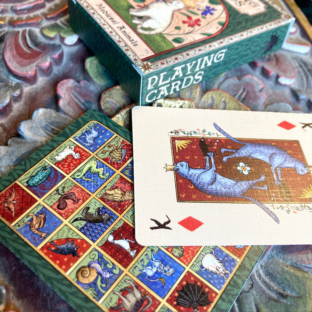 You & A Friend "Medieval Animals" Playing Cards Bundle