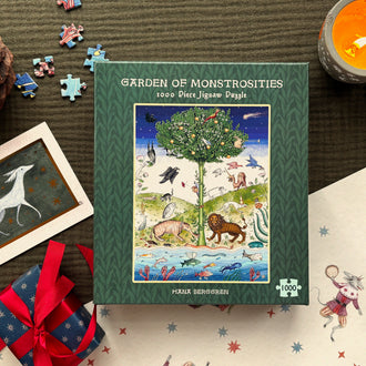 Medieval Animals Jigsaw + Wrap + Card Bundle