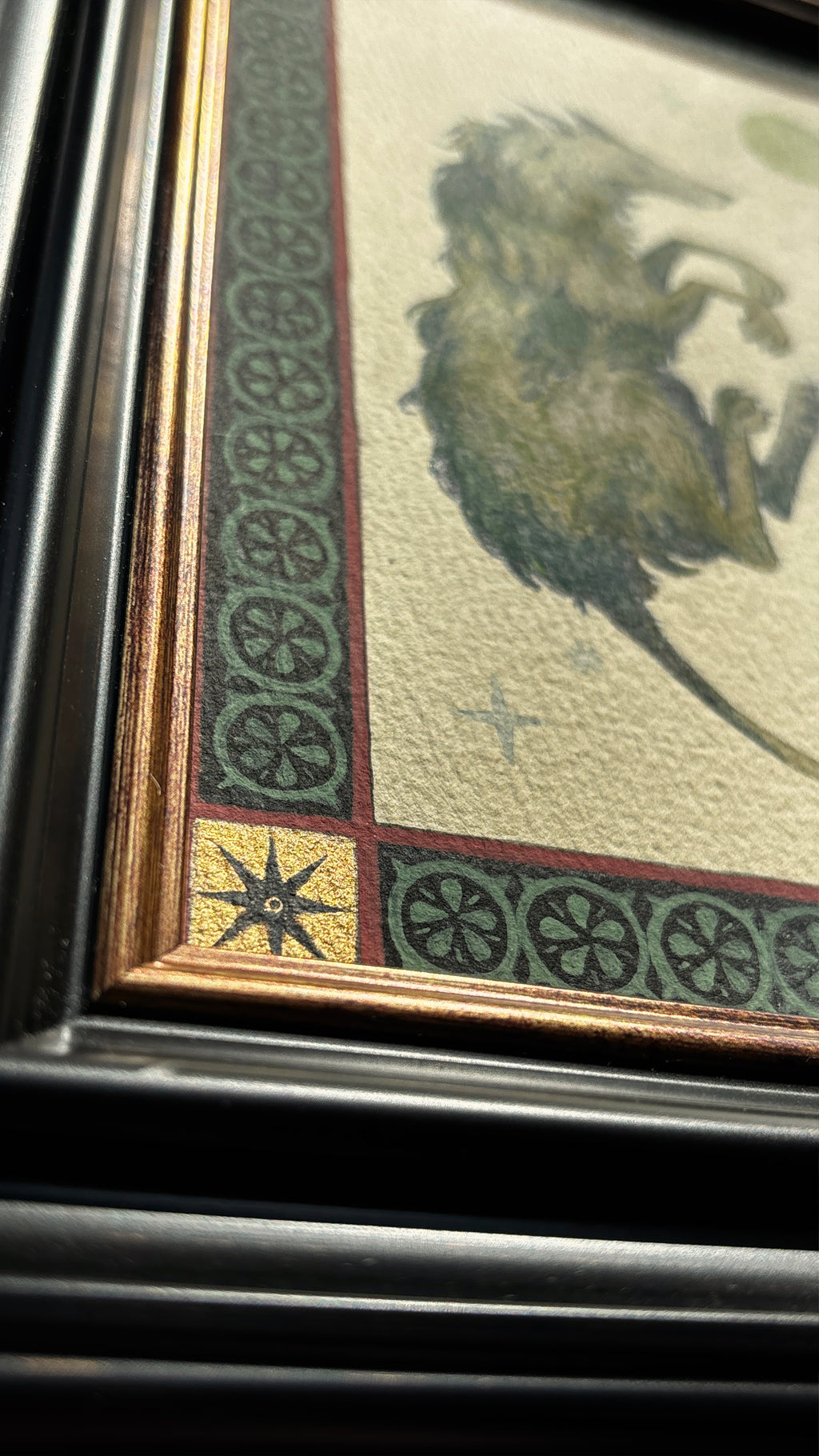 "Cù-Sìth" Original Watercolour Painting