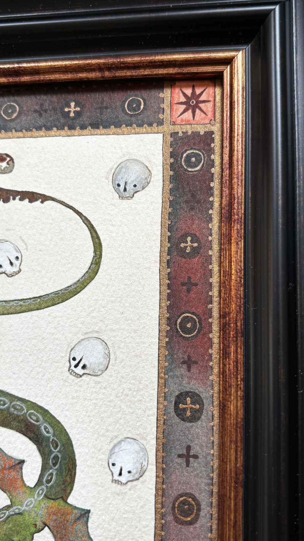 "The Dragon of Dundee" Original Watercolour Painting